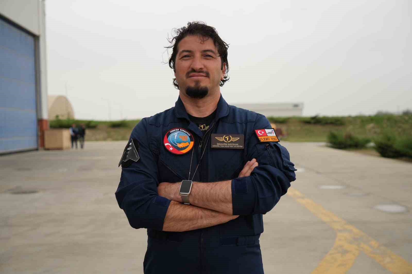 ANKA-III test pilotu İbrahim Bayram, Dünya Pilotlar Günü dolayısıyla konuştu