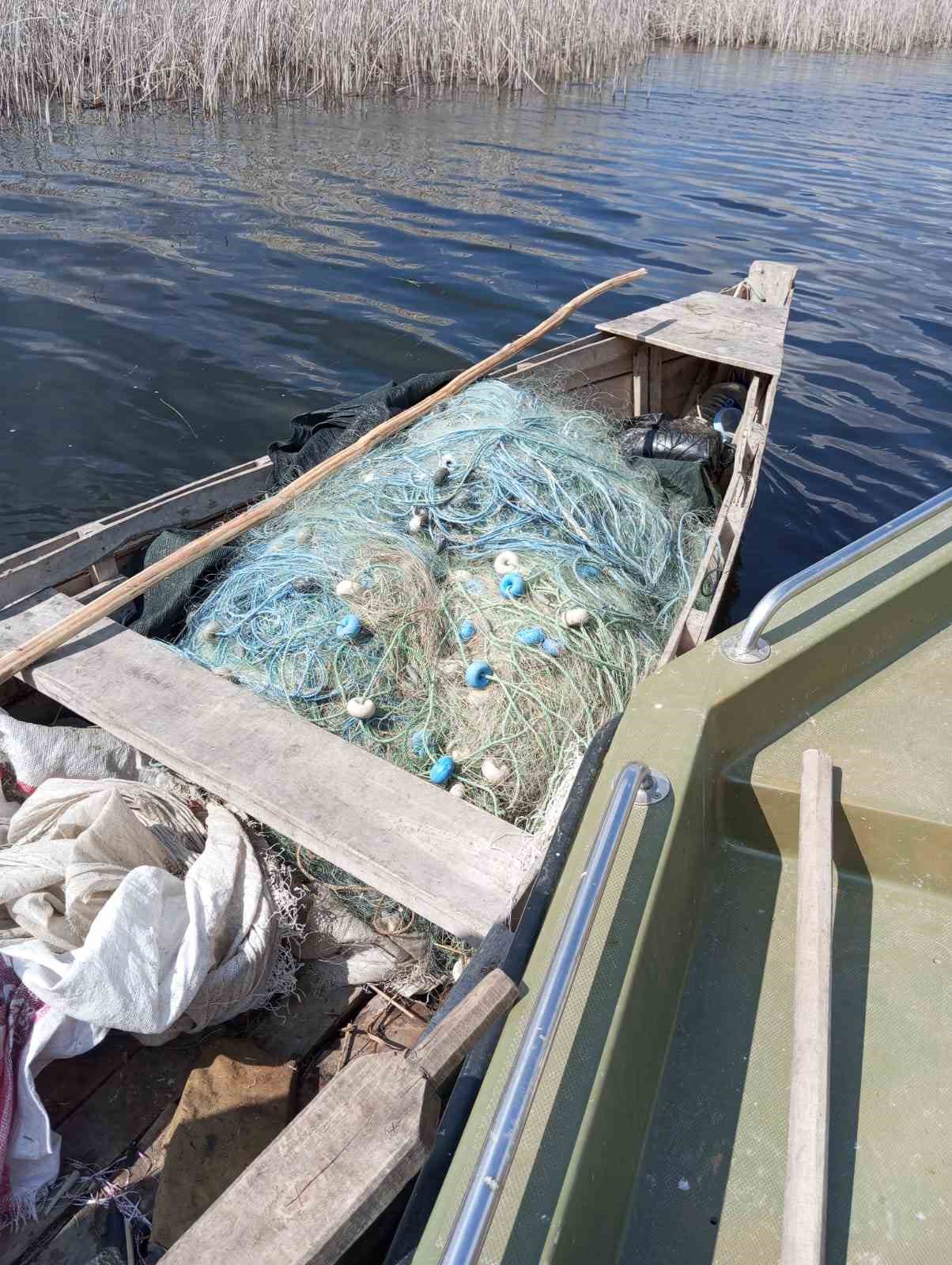 Denizli’de 40 bin metre balık ağıyla yakalanan 7 kişiye 292 bin lira ceza kesildi
