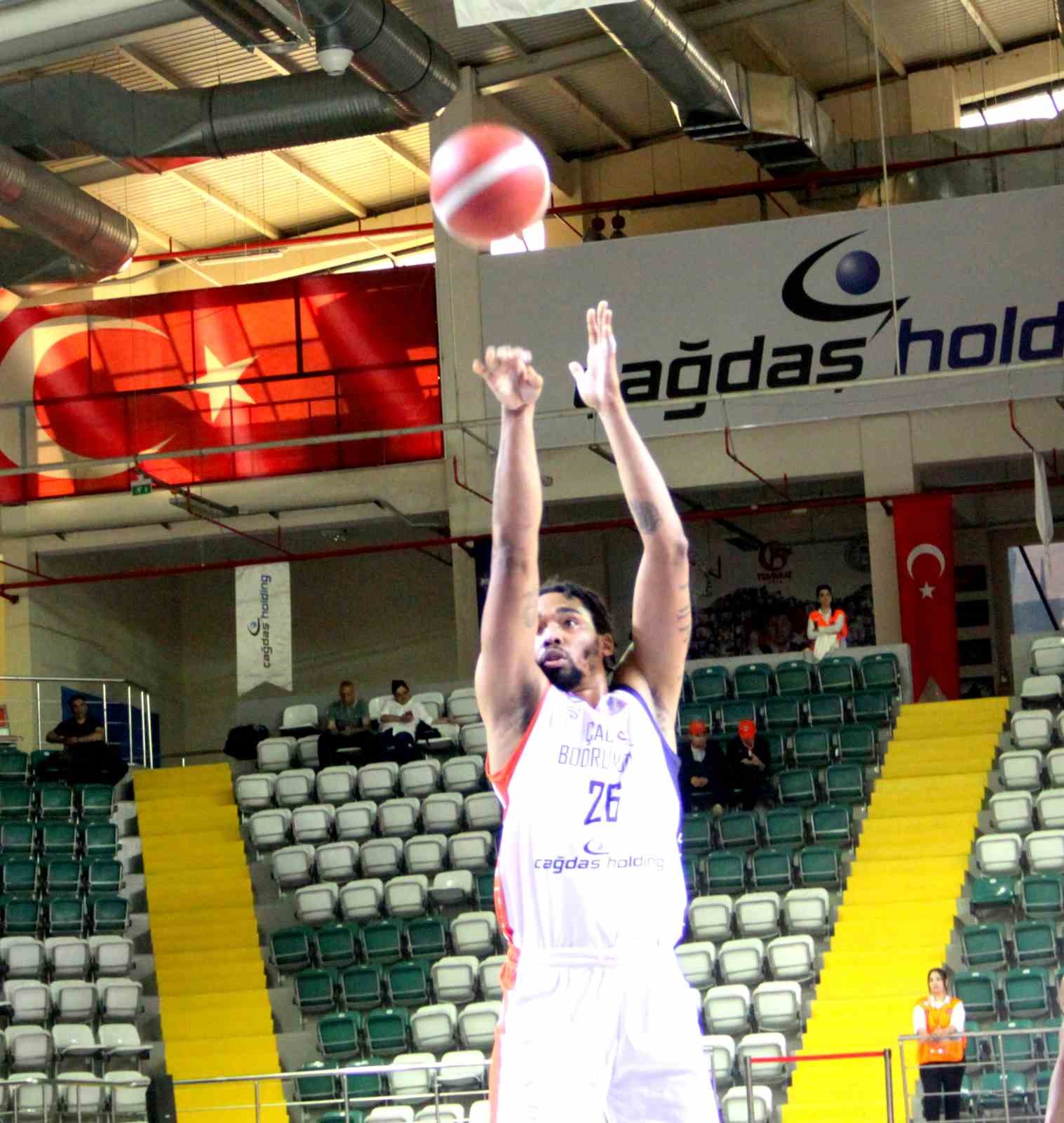 Türkiye Sigorta Basketbol Süper Ligi: Çağdaş Bodrumspor: 67 - Manisa Büyükşehir Belediyespor: 87
