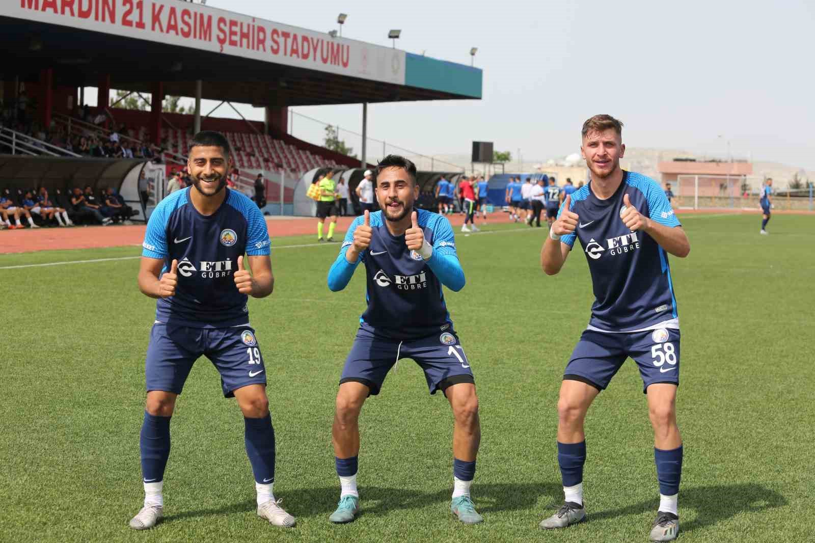 Mazıdağı Fosfat Spor, TFF 3. Lig’e yükseldi
