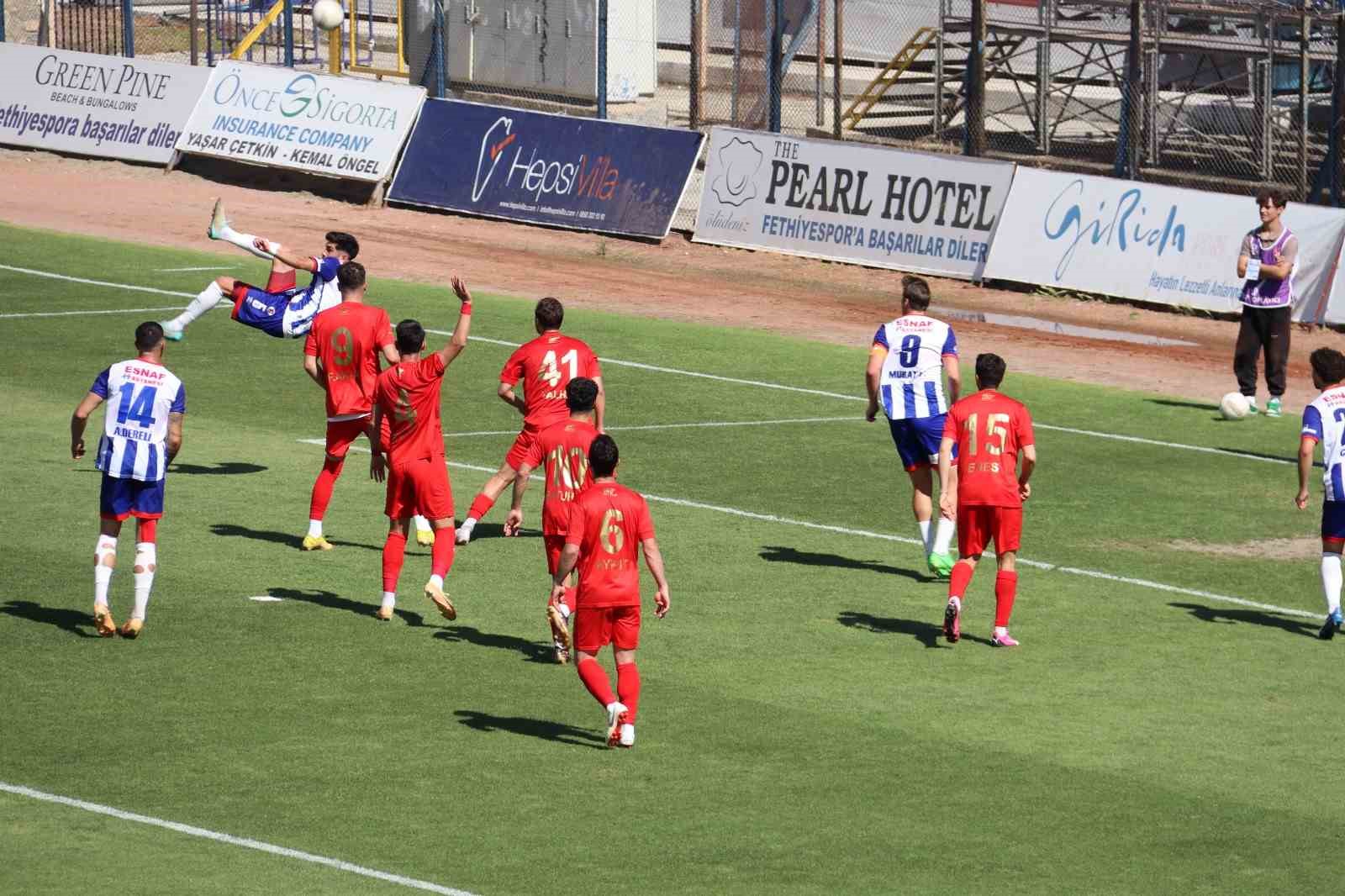 TFF 2. Lig: Fethiyespor: 0 - Etimesgut Belediyespor: 0
