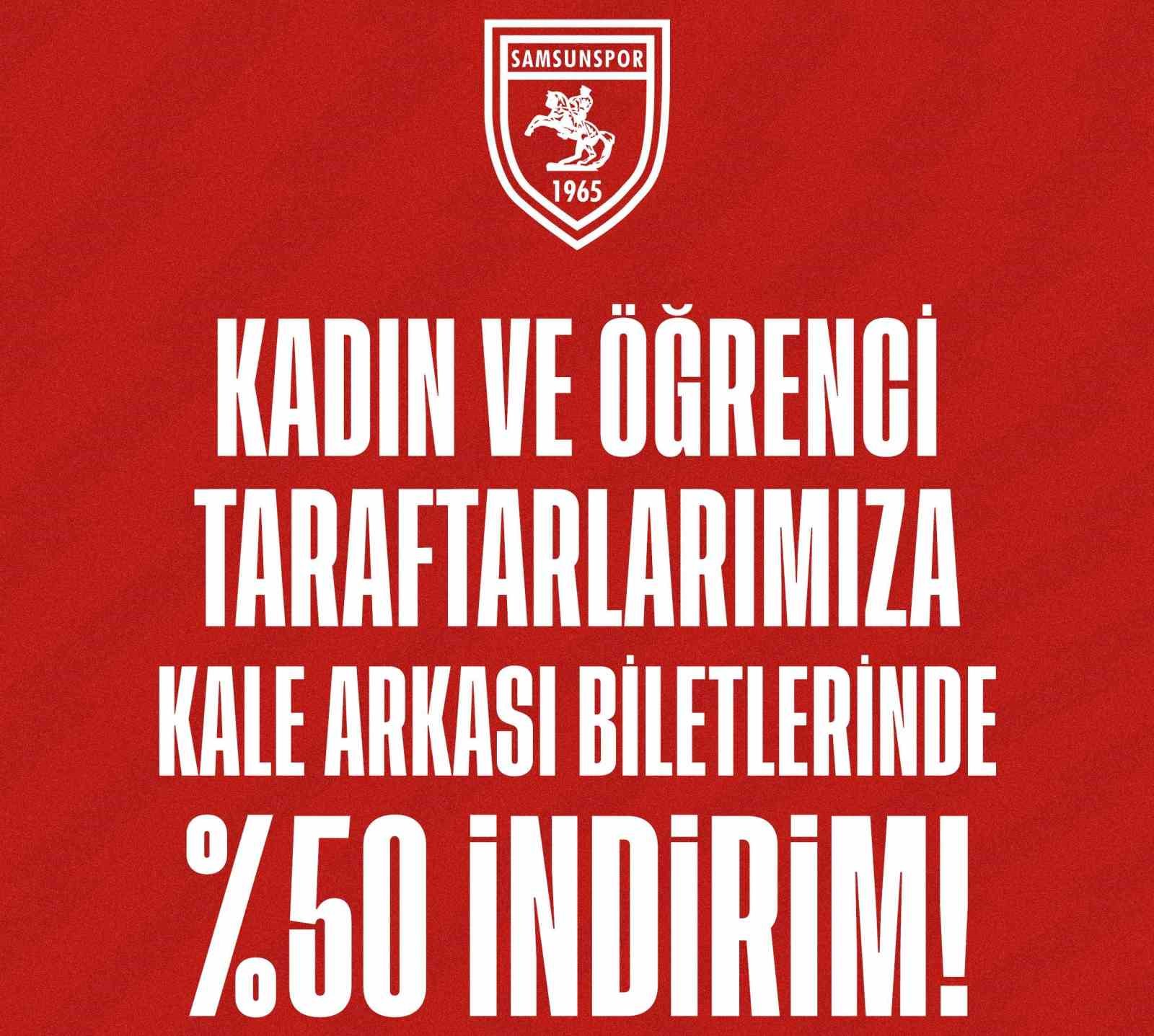Samsunspor - Trabzonspor maçının bilet fiyatları belli oldu

