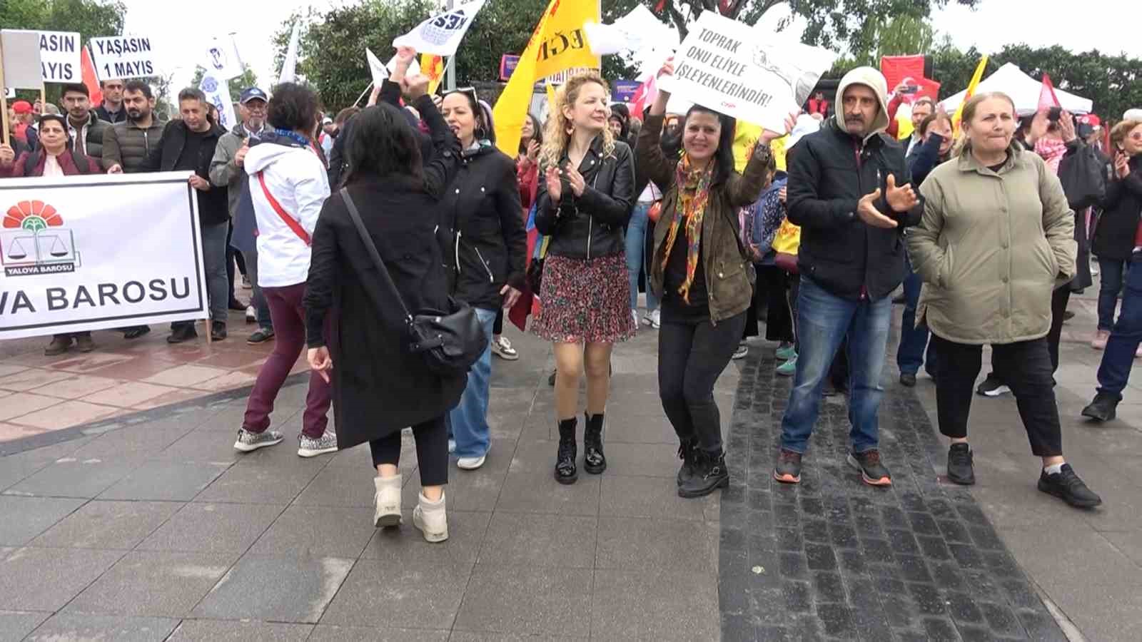 Yalova’da 1 Mayıs coşkuyla kutlandı
