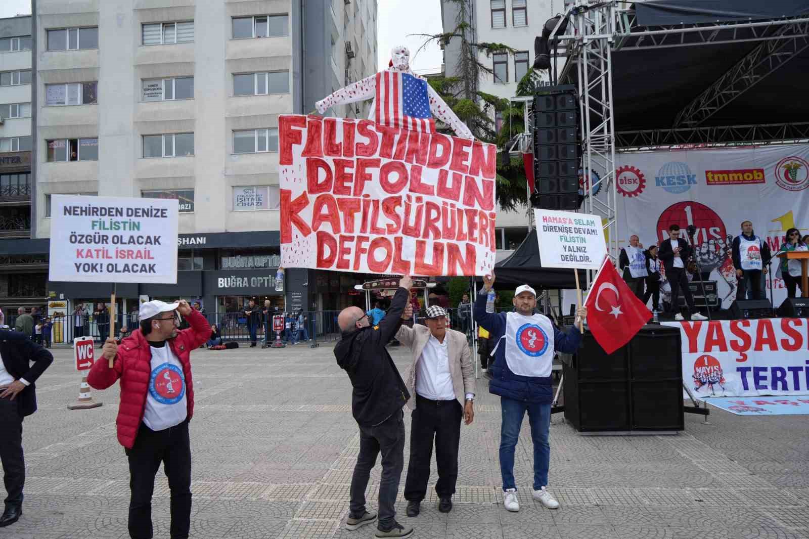 Samsun’da renkli 1 Mayıs kutlamaları