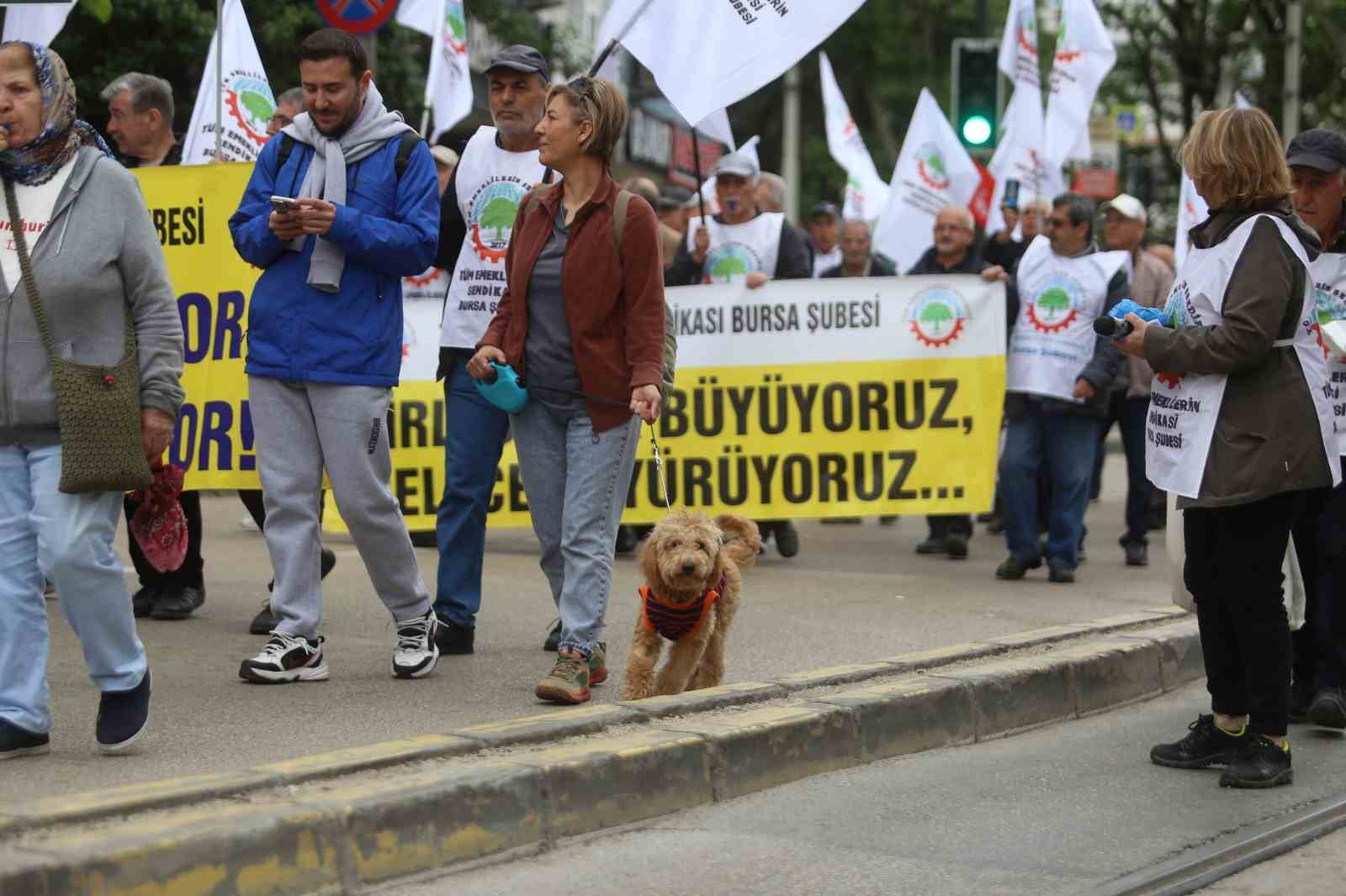 Bursa’da 1 Mayıs coşkusu yaşandı
