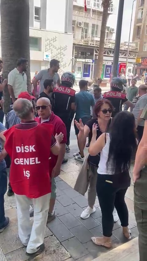 Denizli&rsquo;de 1 Mayıs kutlamalarında LGBT gerilimi
