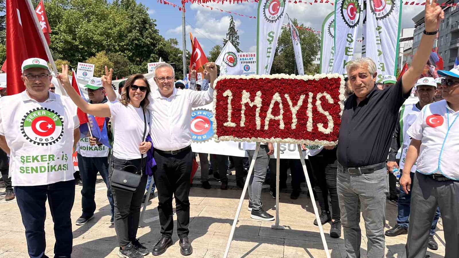 Uşak’ta 1 Mayıs Emek ve Dayanışma Günü etkinliklerle kutlandı
