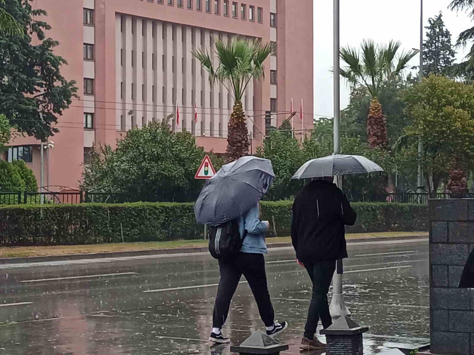 Samsun’da yağmur etkili