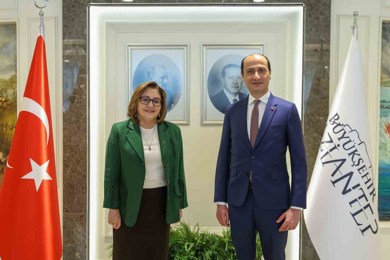 GAİB Heyeti, Başkan Fatma Şahin’i makamında ziyaret etti