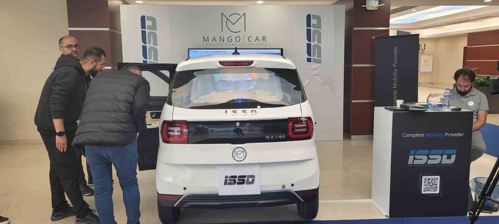 Yüzde yüz yerli ve elektrikli mini araç “Mango Car” Ankara’da tanıtıldı
