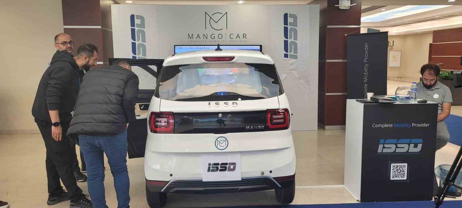 Yüzde yüz yerli ve elektrikli mini araç “Mango Car” Ankara’da tanıtıldı