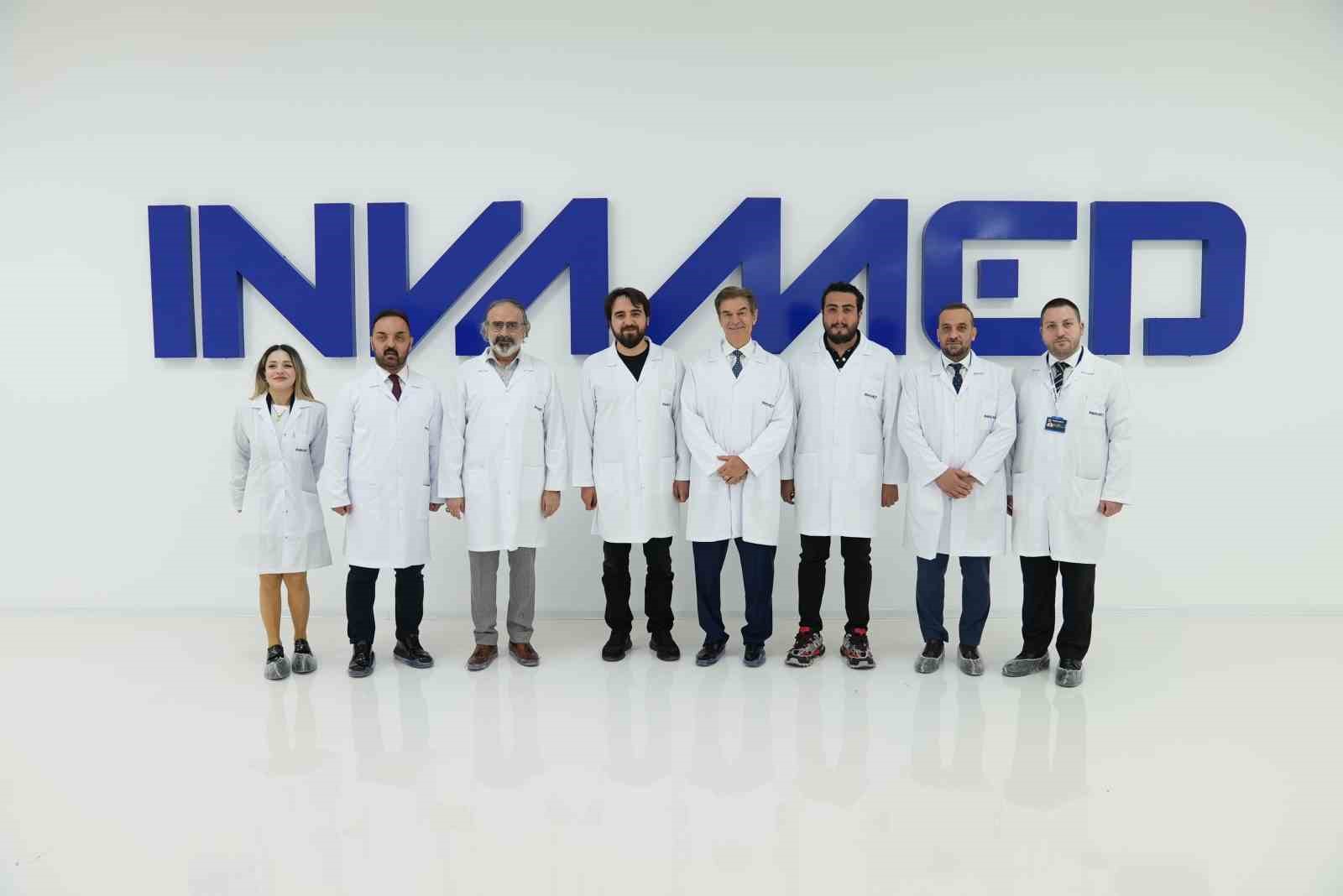 &Uuml;nl&uuml; cerrah Mehmet &Ouml;z, INVAMED &Uuml;retim ve İnovasyon Kamp&uuml;s&uuml;&rsquo;n&uuml; ziyaret etti
