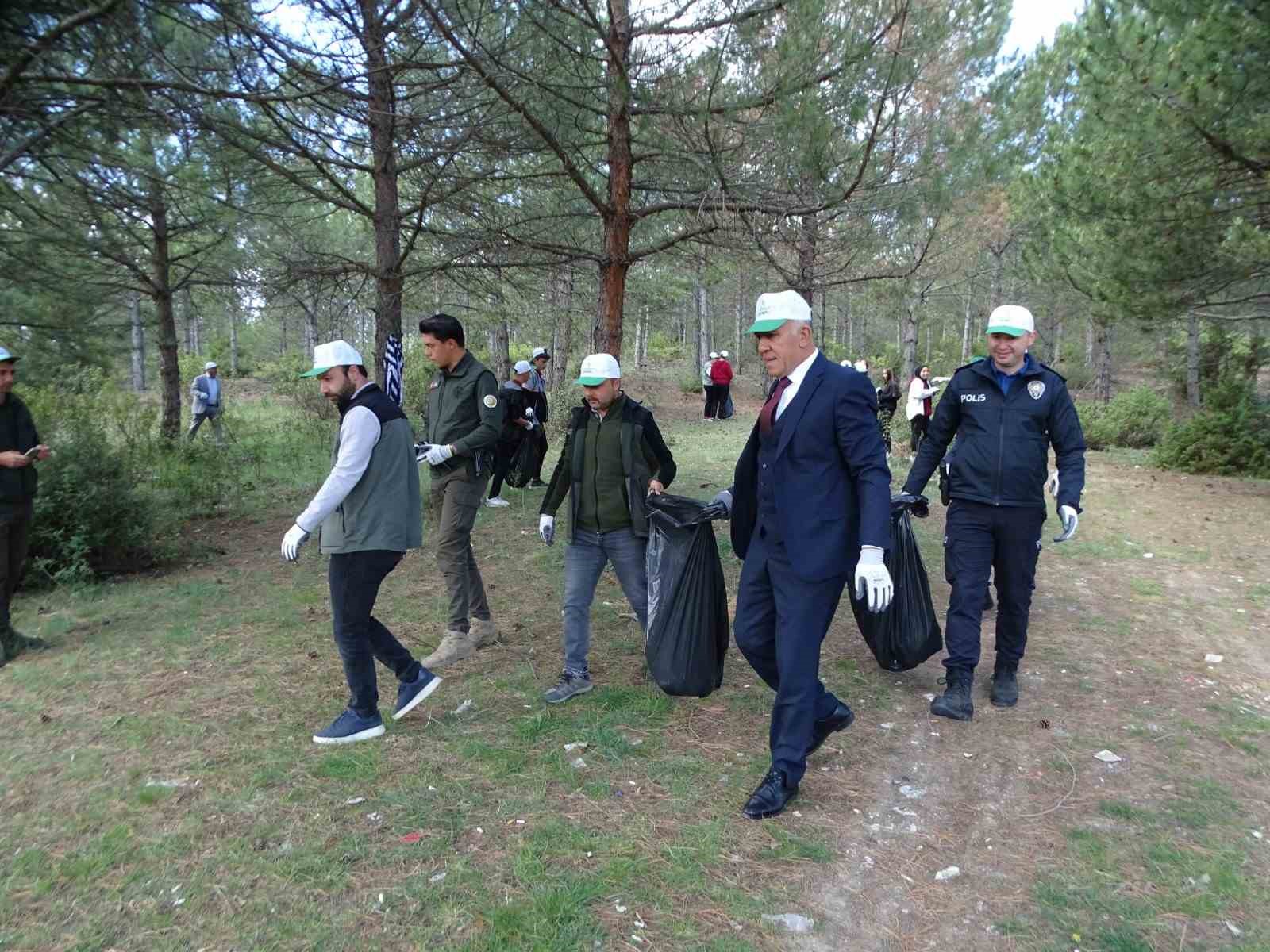 Hisarcık&rsquo;ta &ldquo;Orman Benim&rdquo; kampanyası etkinliği
