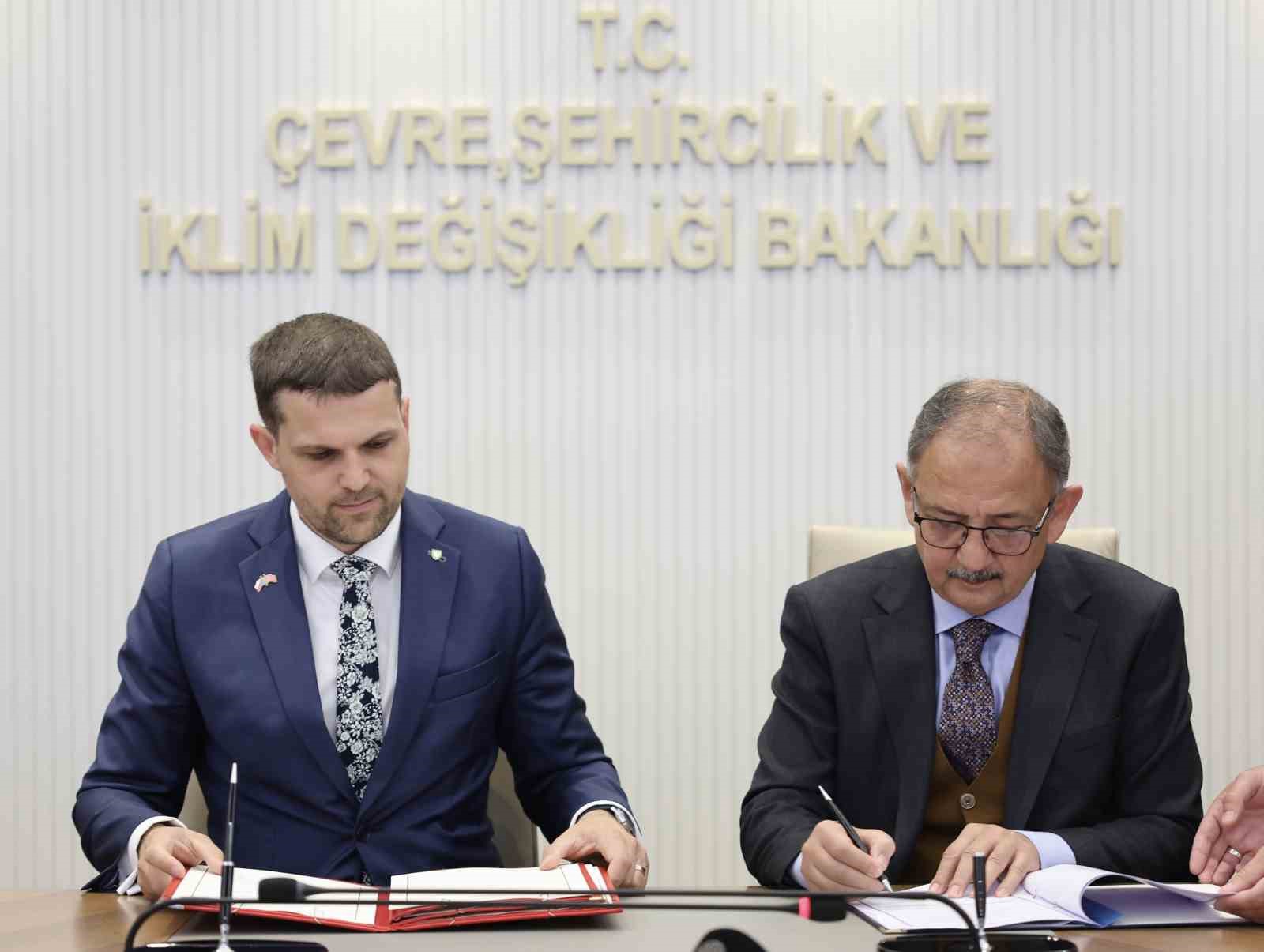 Türkiye ve Çekya arasında çevre koruma işbirliğine ilişkin niyet beyanı imzalandı
