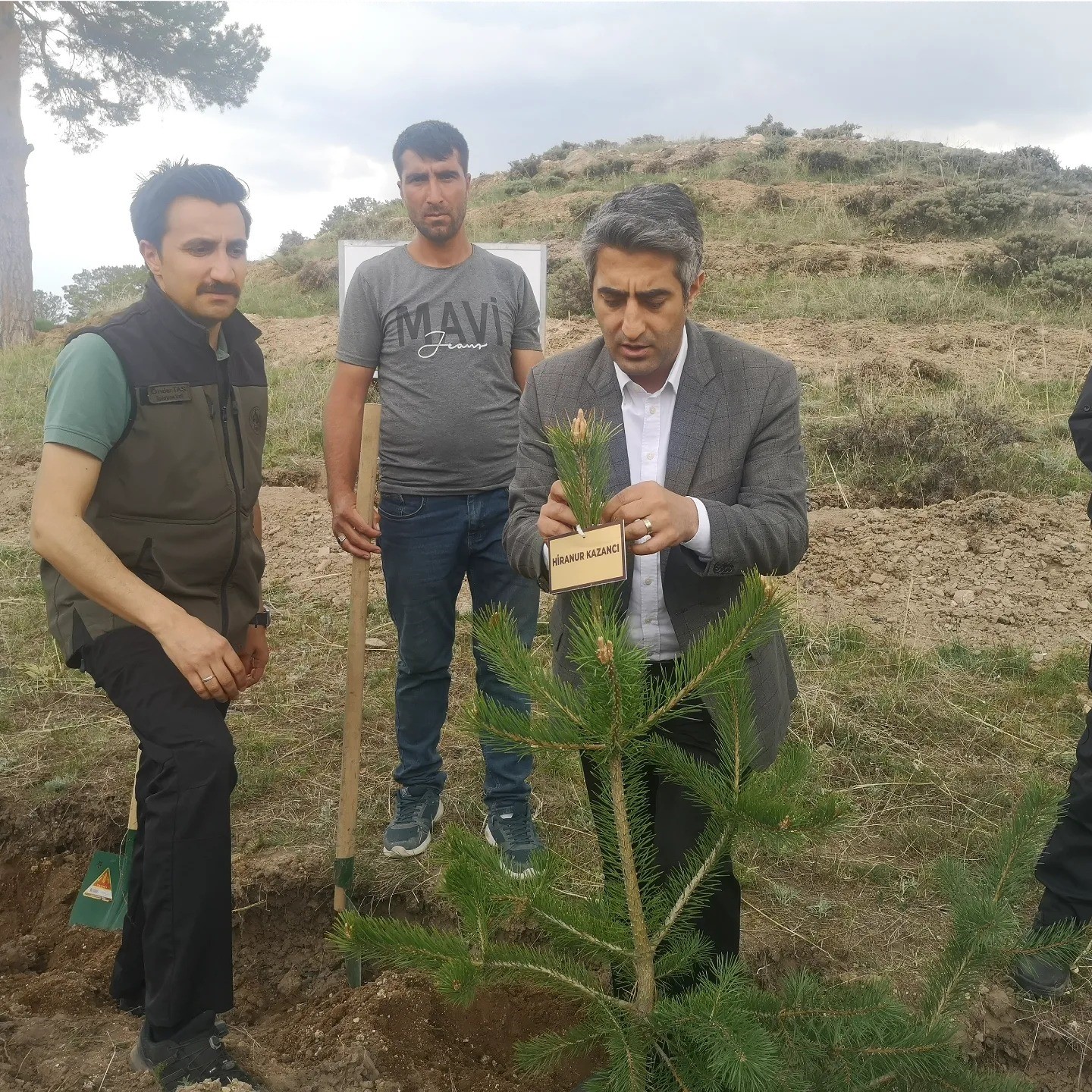 Sarıkamış’ta fidanlar toprakla buluştu