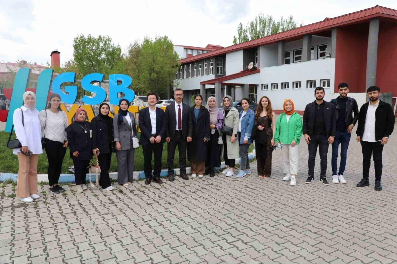 Kredi ve Yurtlar Genel Müdür Yardımcısı Özdemir Ağrı’da
