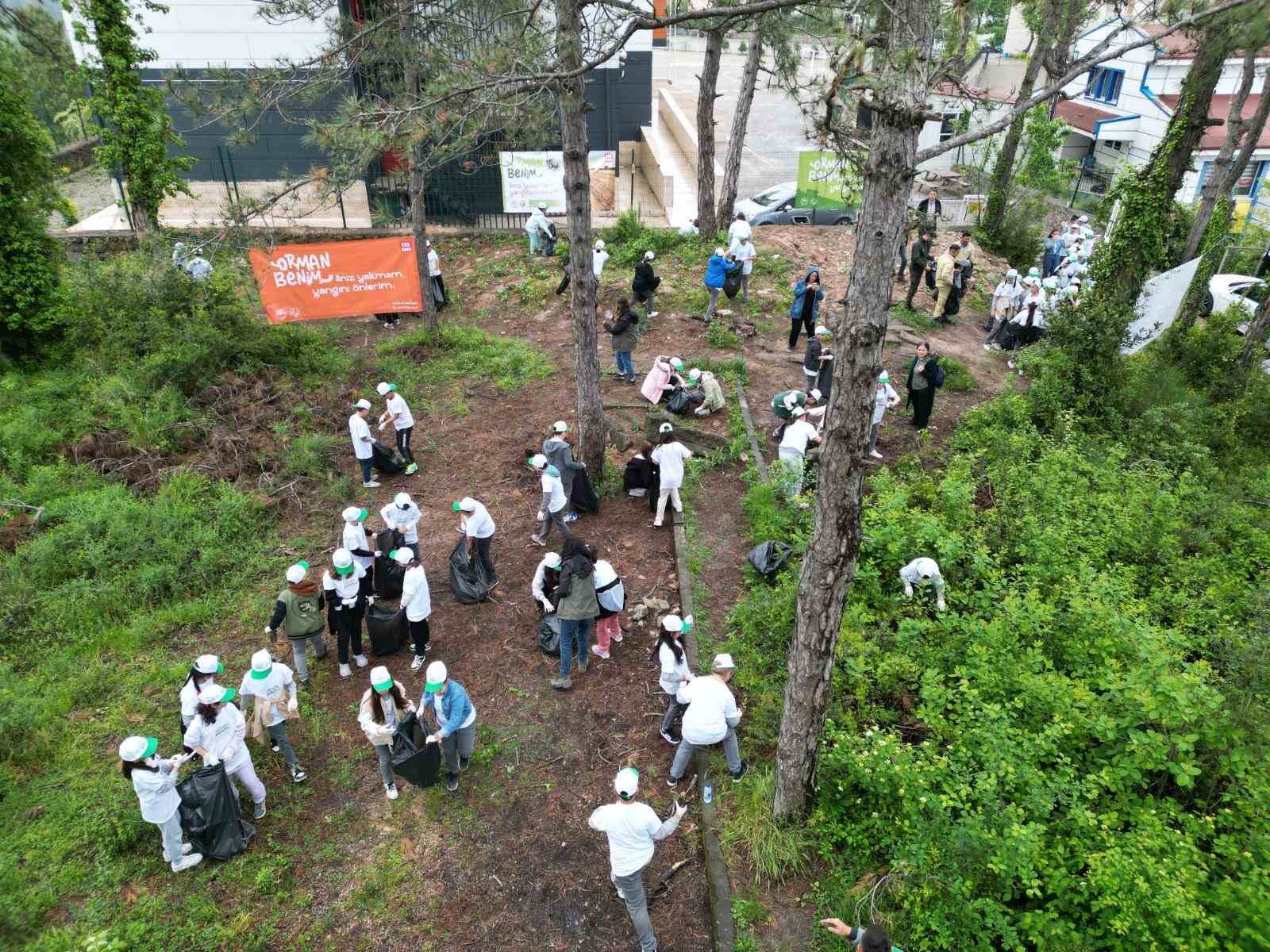 Atatürk Ortaokul Öğrencileri “Orman Benim” kampanyasına katıldı
