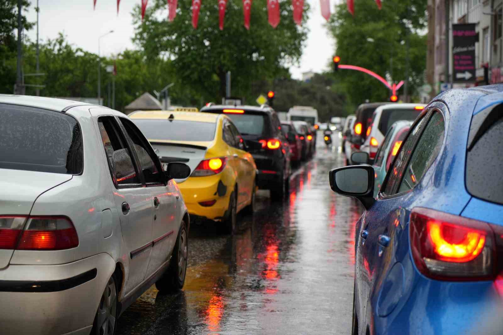 Edirne&rsquo;de şiddetli sağanak
