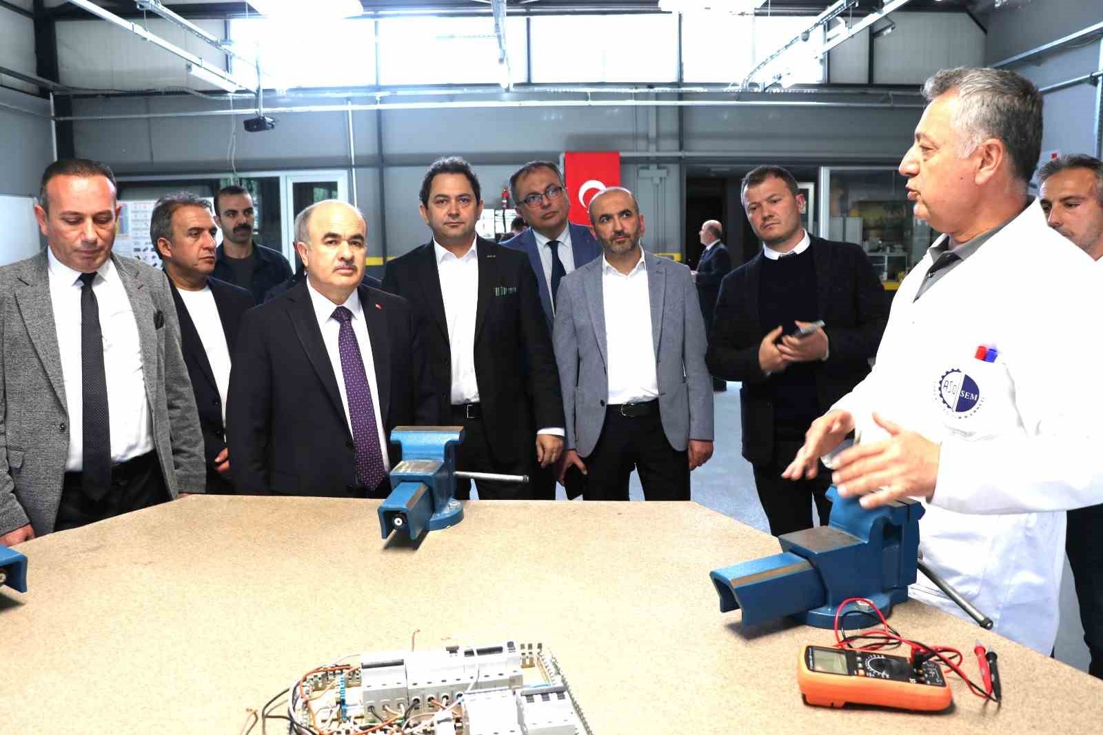 Vali Dağlı ve OSB heyetinden Ankara’ya teknik gezi
