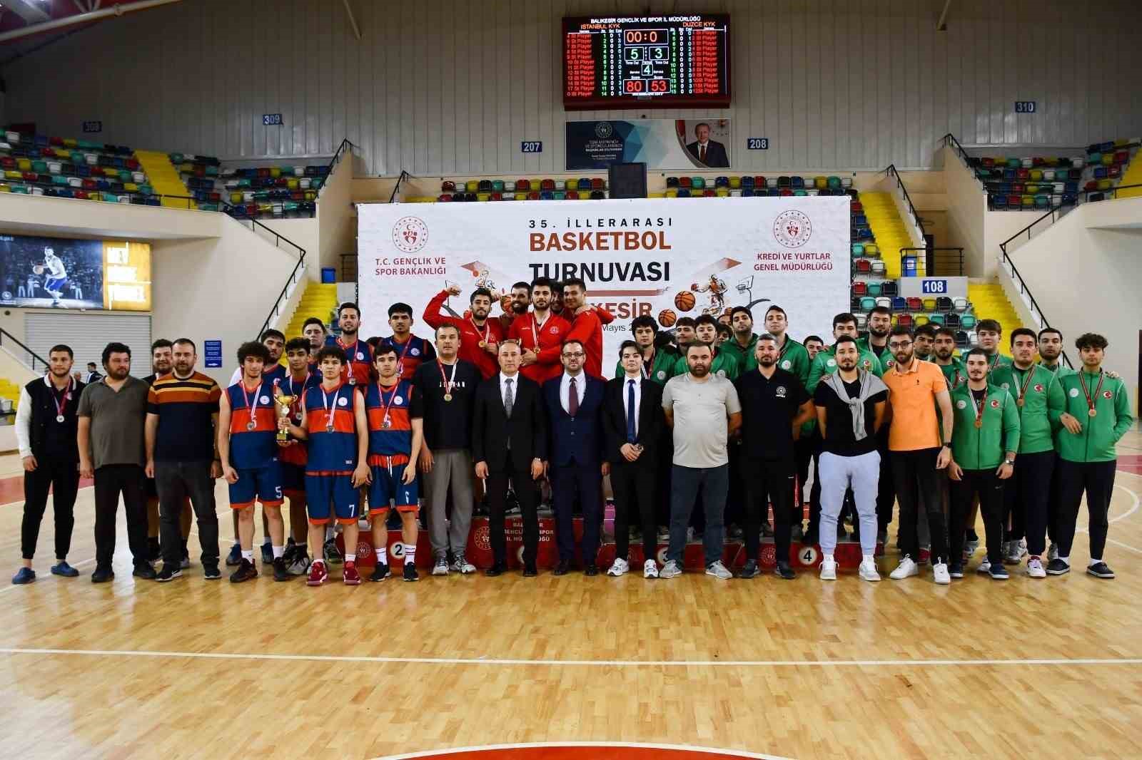 Kredi Yurtlar Spor oyunları basketbol grup müsabakaları yapıldı
