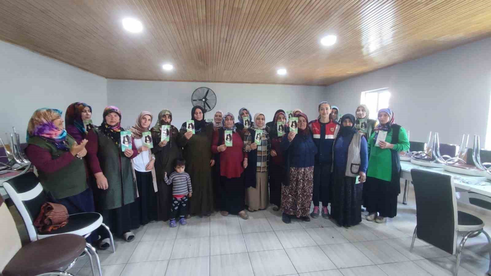 Kars&rsquo;ta annelere uyuşturucu eğitimi
