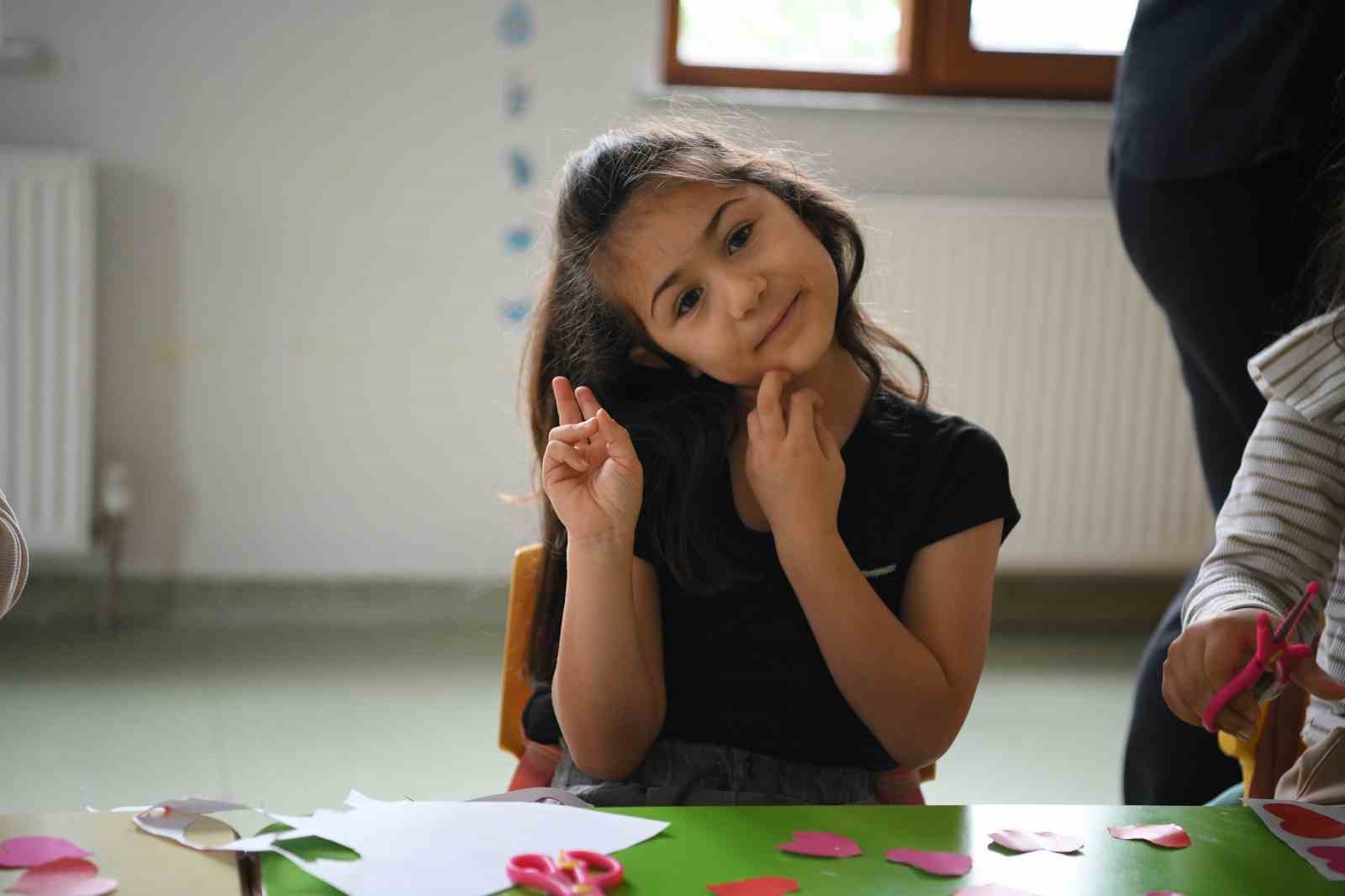 Çocuklar eğlenerek öğreniyor