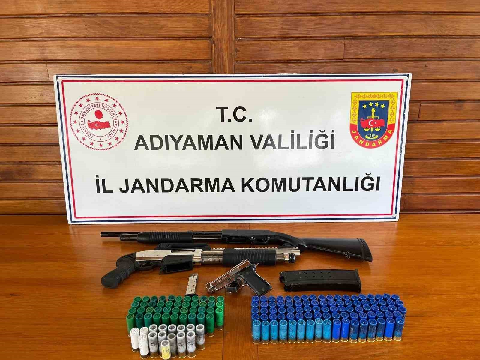 Jandarma silah ele geçirdi