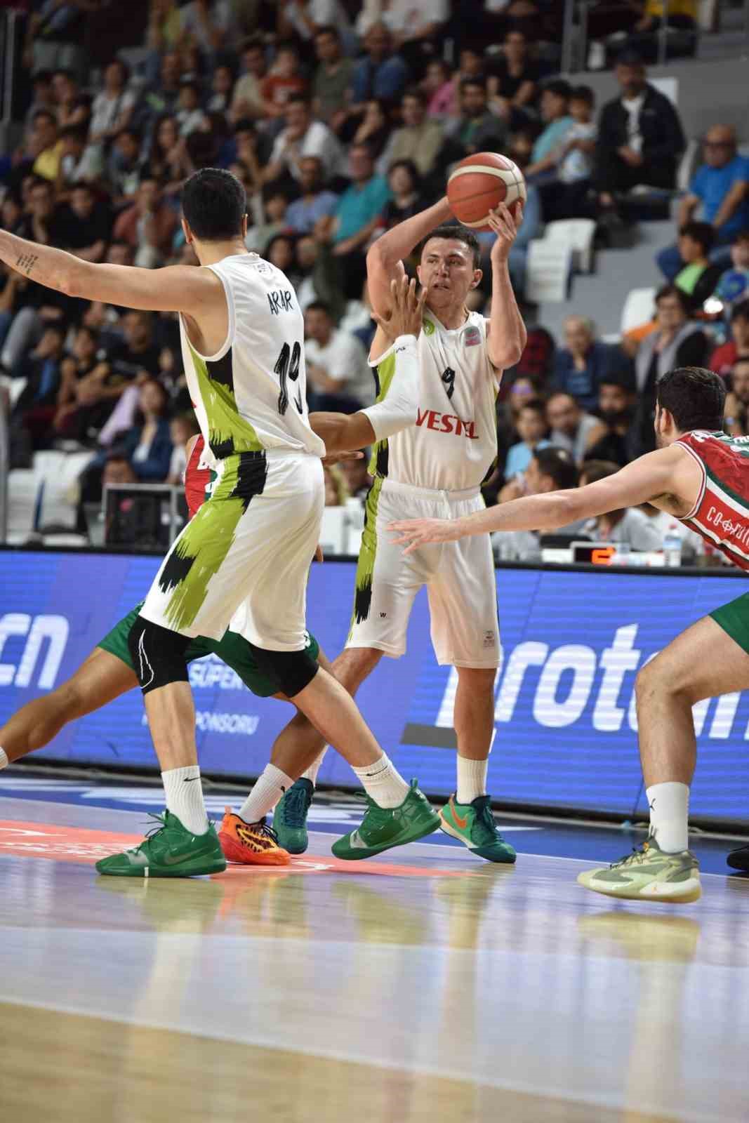 Türkiye Basketbol Süper Ligi: Manisa BBSK: 80 - P. Karşıyaka: 98
