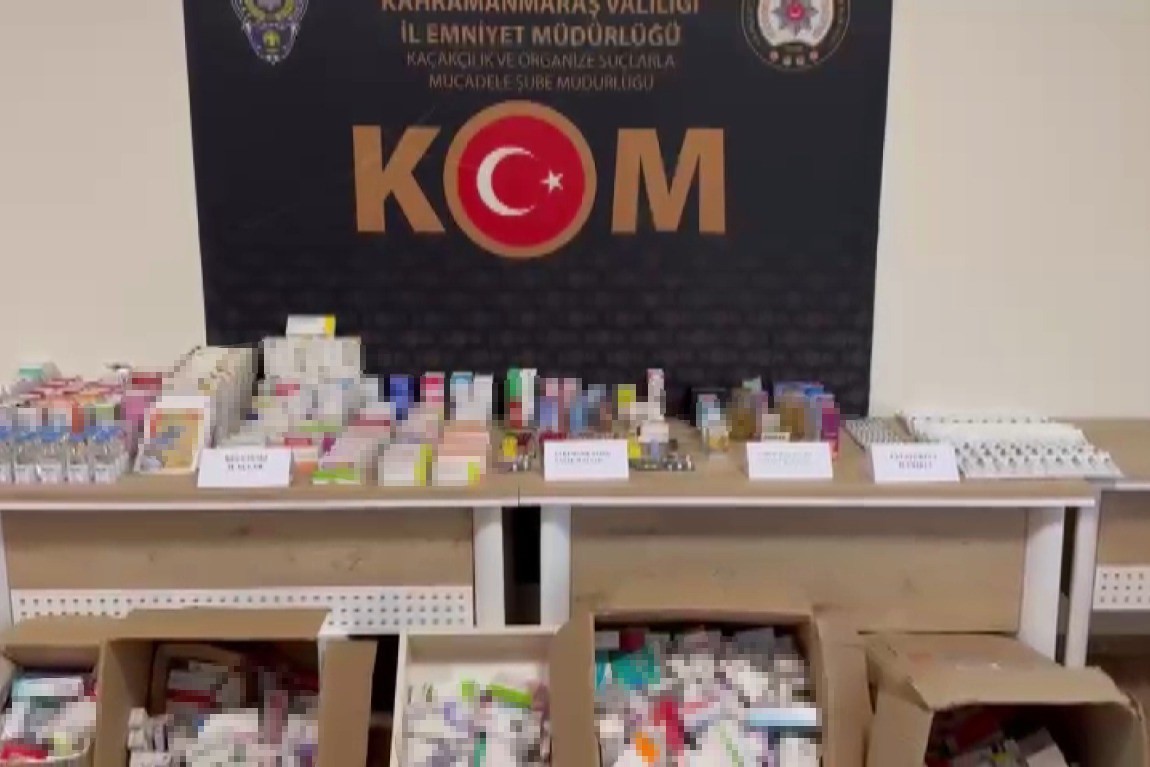 Kahramanmaraş’ta kaçakçılık operasyonu