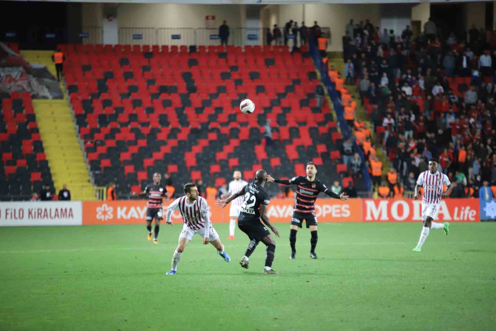 Trendyol Süper Lig: Gaziantep FK: 1 - Hatayspor: 1 (Maç sonucu)
