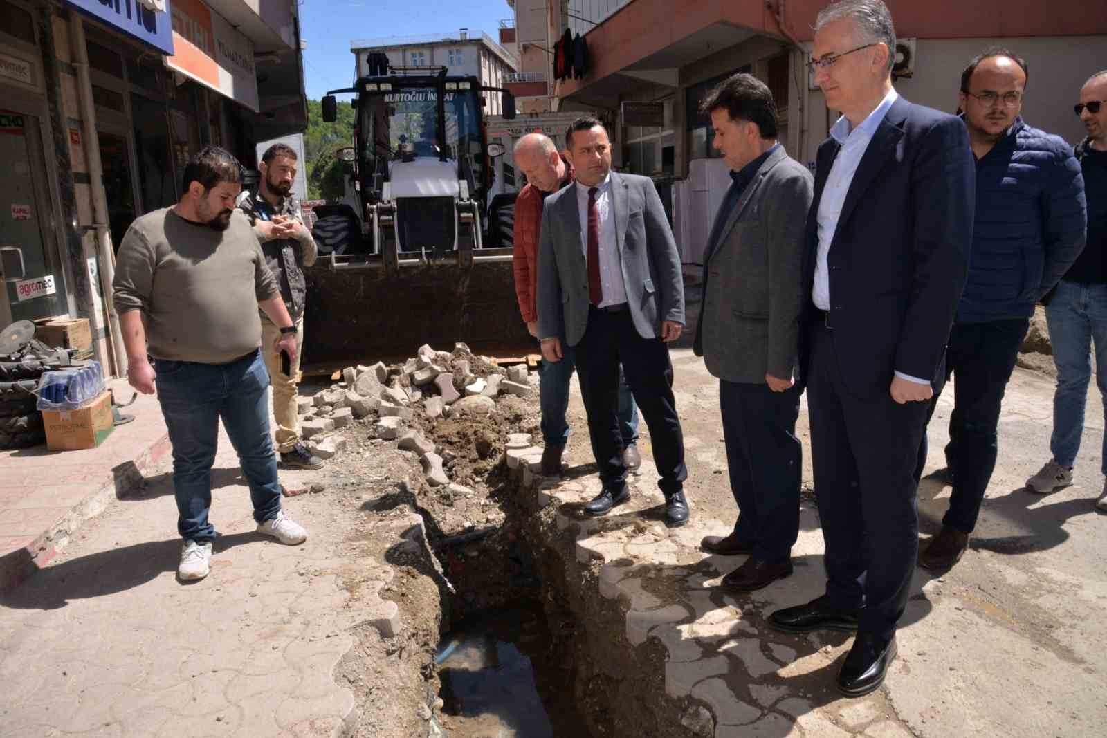 Türkeli’de doğalgaz çalışmaları başladı