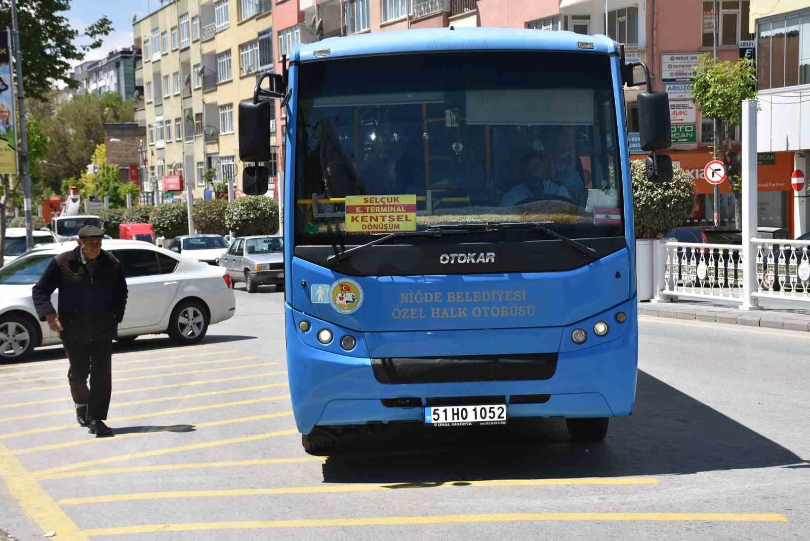 Niğde’de şehir içi ulaşıma zam geldi