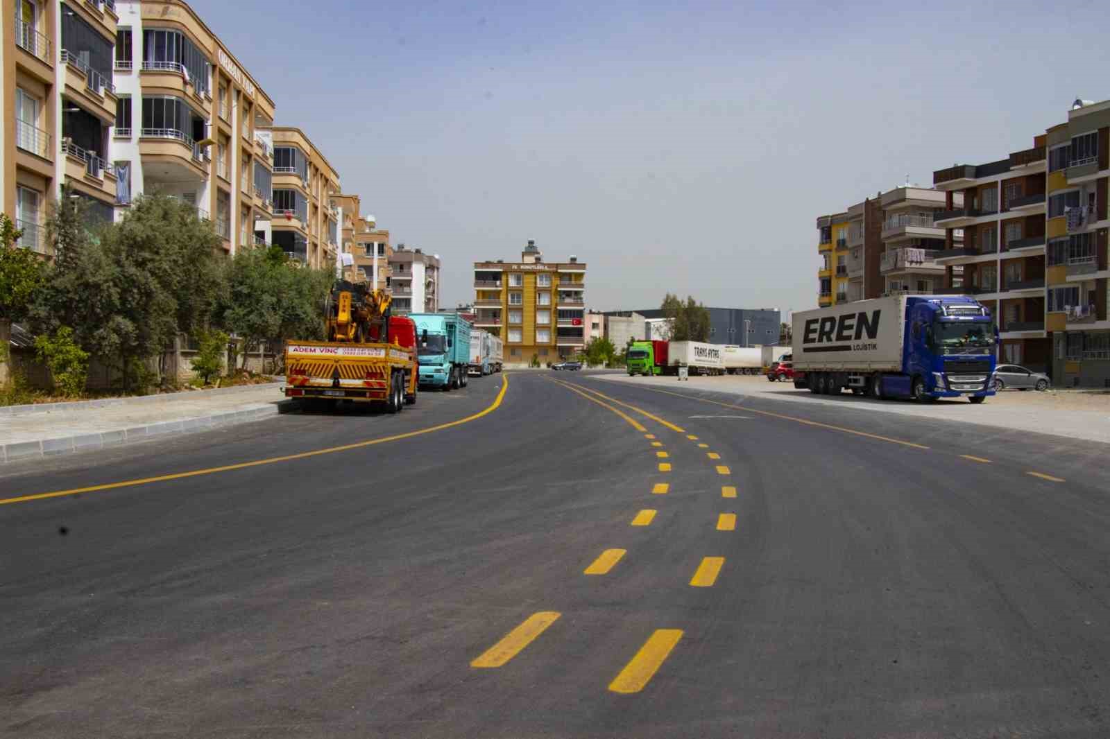 Mersin’de yeni yollar açılmaya devam ediyor
