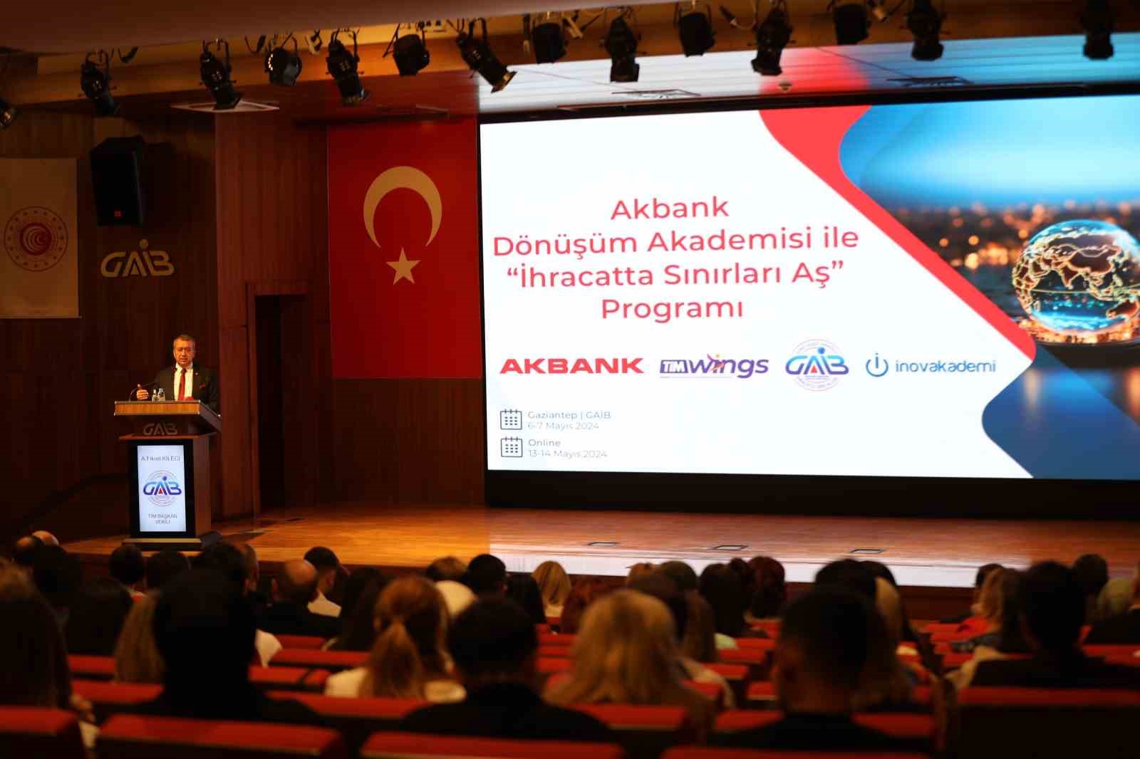 GAİB’nde “İhracatta Sınırları Aş” eğitimini düzenlendi