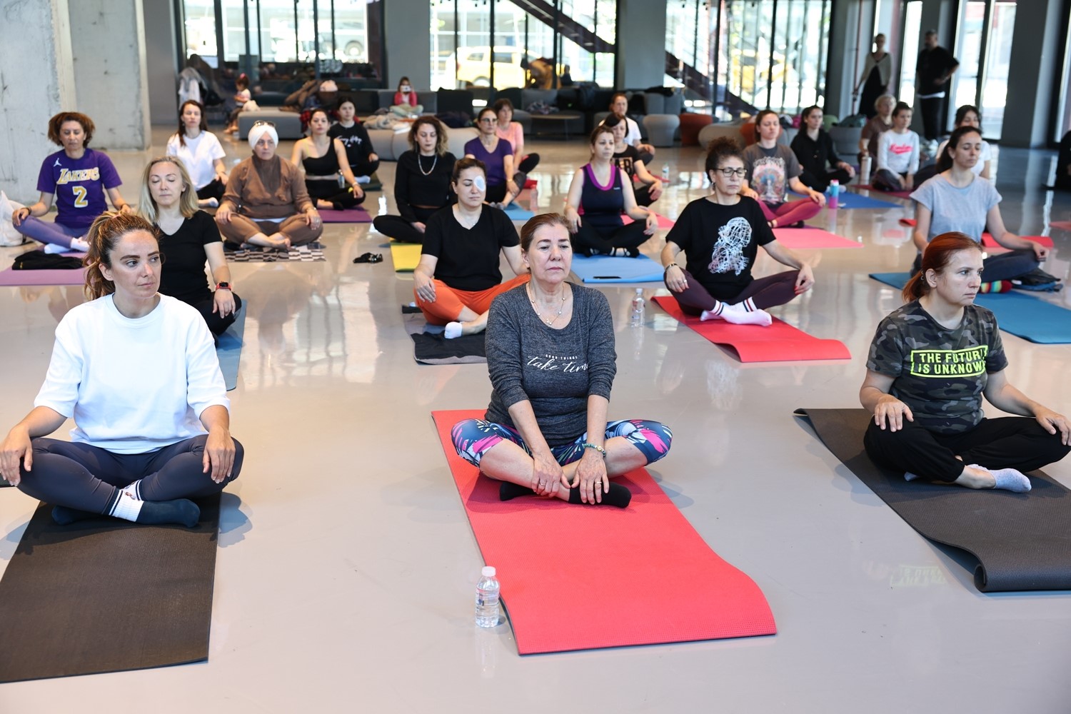 Pancar Deposu’nda yoga buluşmaları devam ediyor
