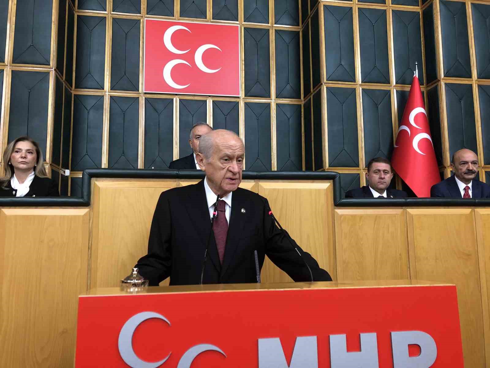 MHP Lideri Bahçeli: (Sinan Ateş davası) &quot;Beklentimiz, iddianamenin kabul edilip yargılamanın başlamasıdır; kimin elinde hangi belge varsa mahkeme ile paylaşmalı&quot;