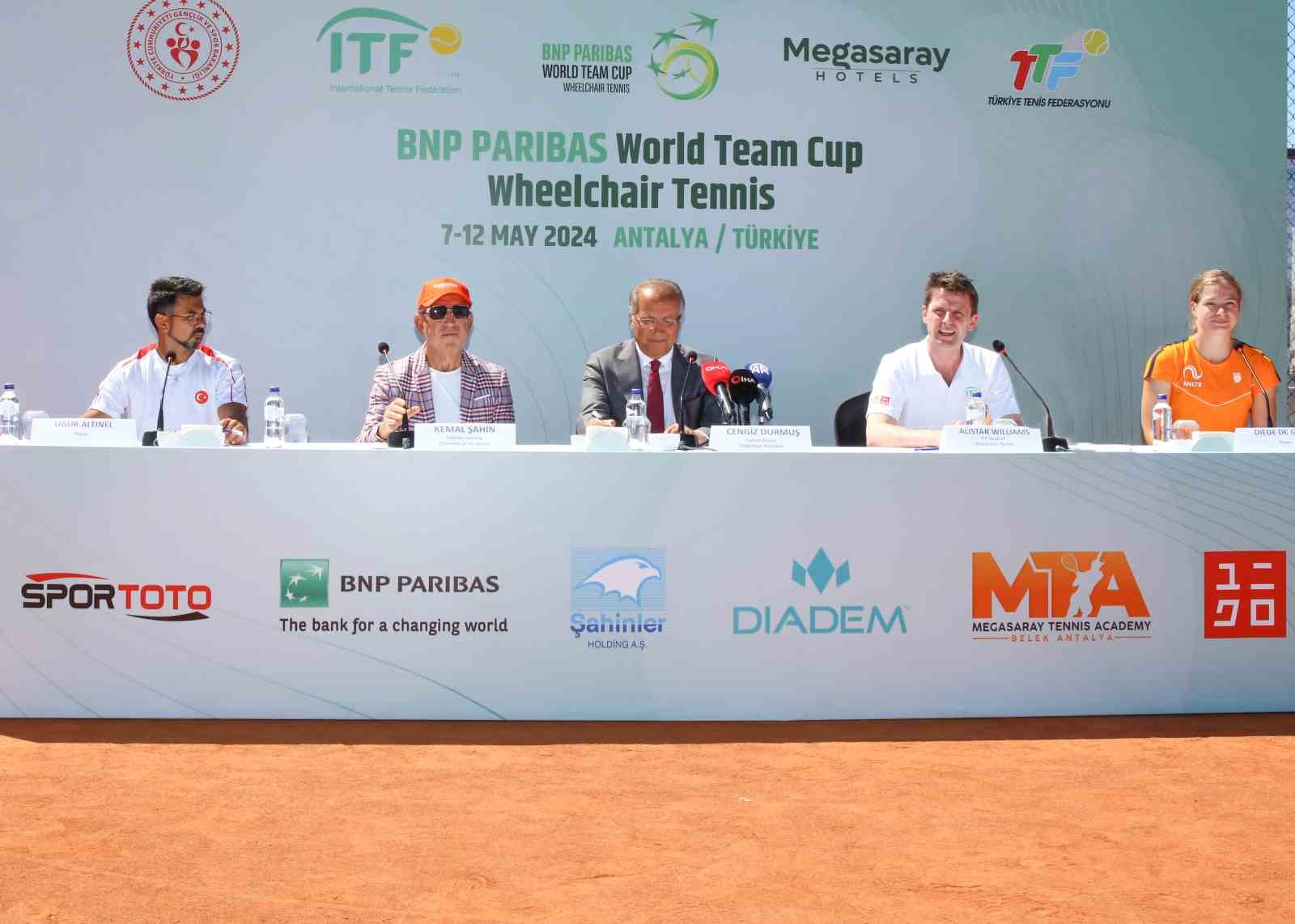 Tekerlekli Sandalye Dünya Takımlar Şampiyonası’nın basın toplantısı gerçekleşti