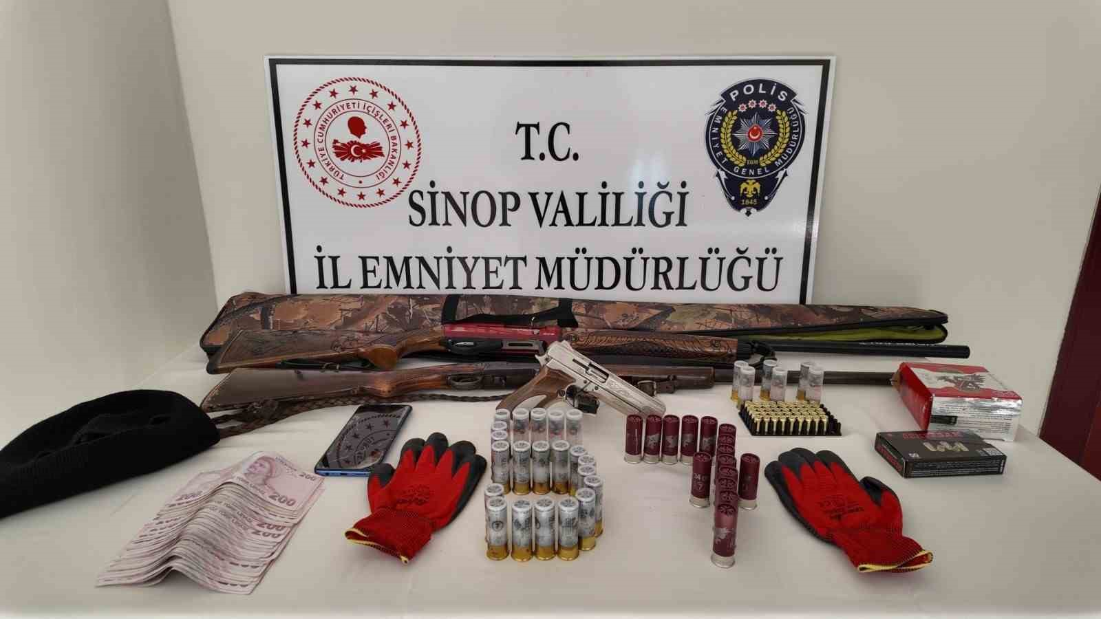Sinop’ta hırsızlık zanlısı yakalandı
