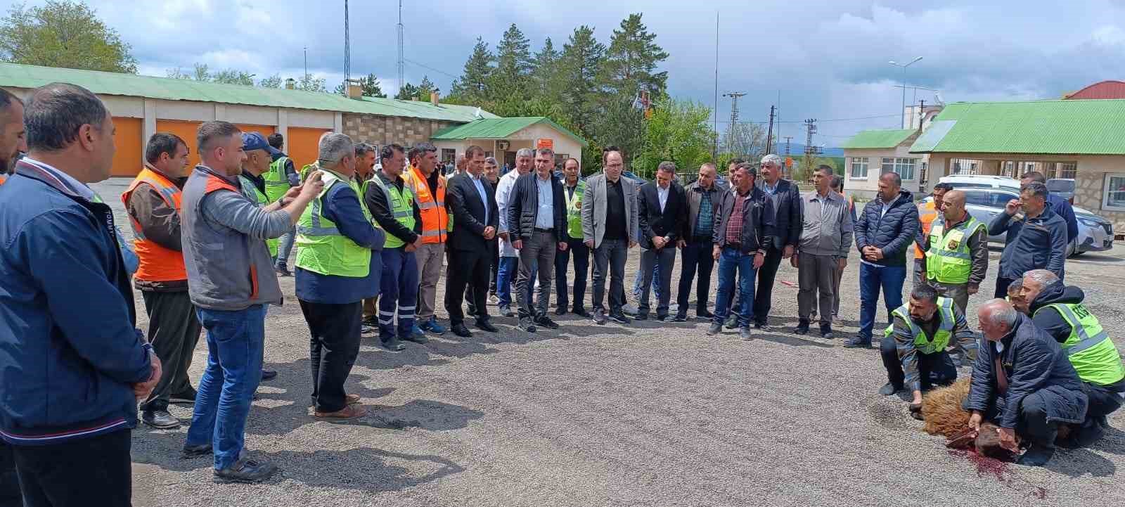 Malazgirt’te konaklama ve dinlenme tesisinin temeli törenle atıldı
