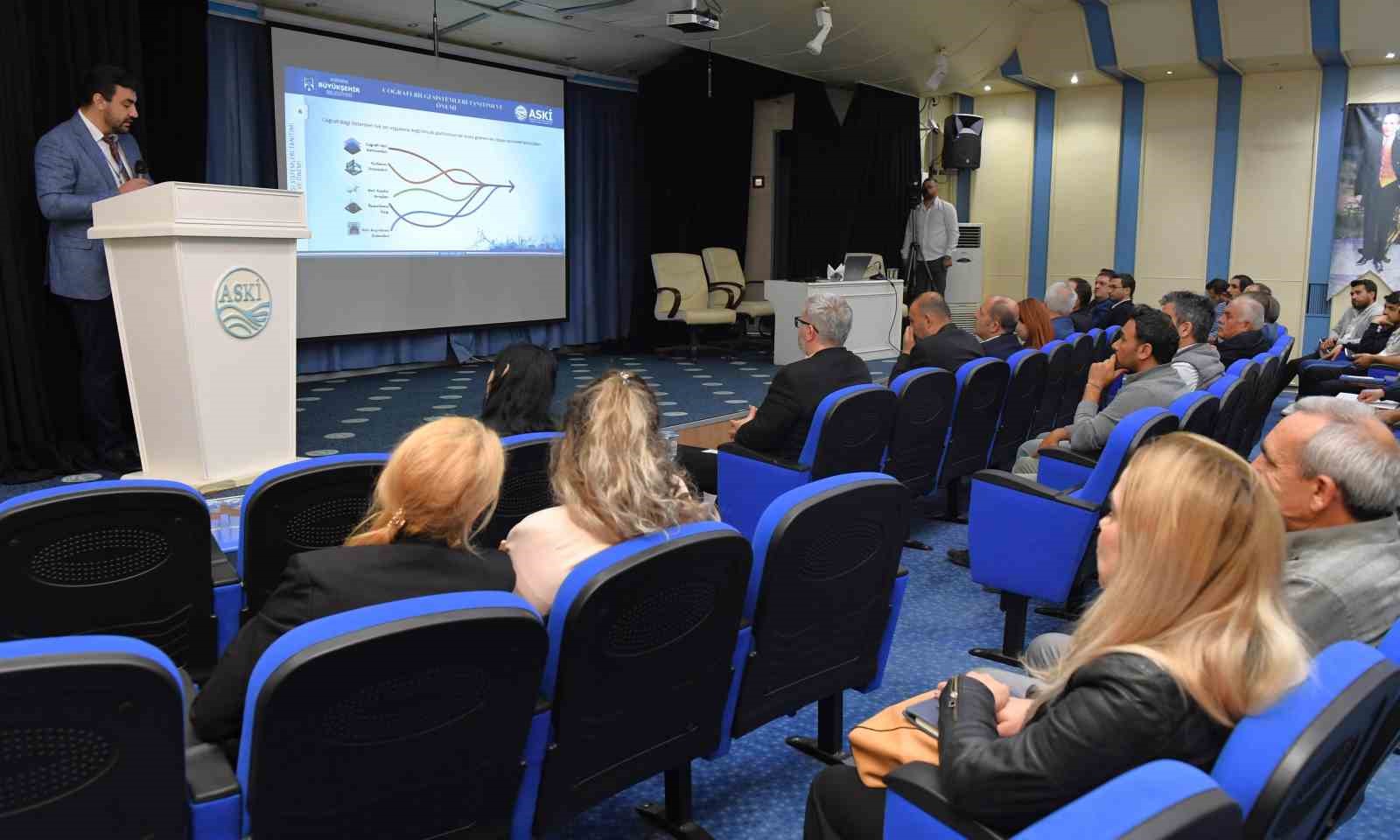 ASKİ&rsquo;den personele &rsquo;Coğrafi Bilgi Sisteminin Kullanımı Eğitimi&rsquo;
