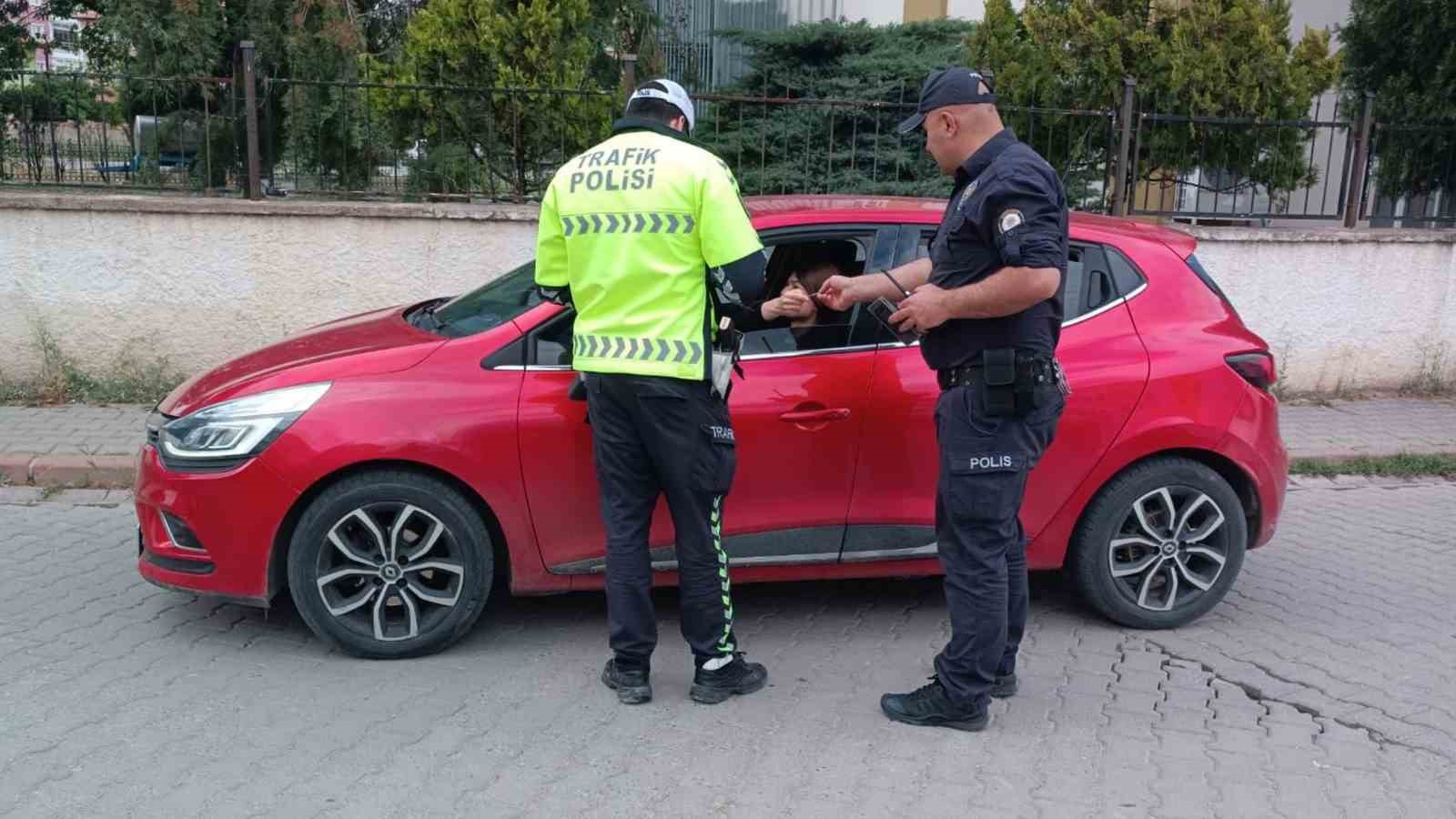 Kırıkkale’de polis ekiplerince denetim yapıldı
