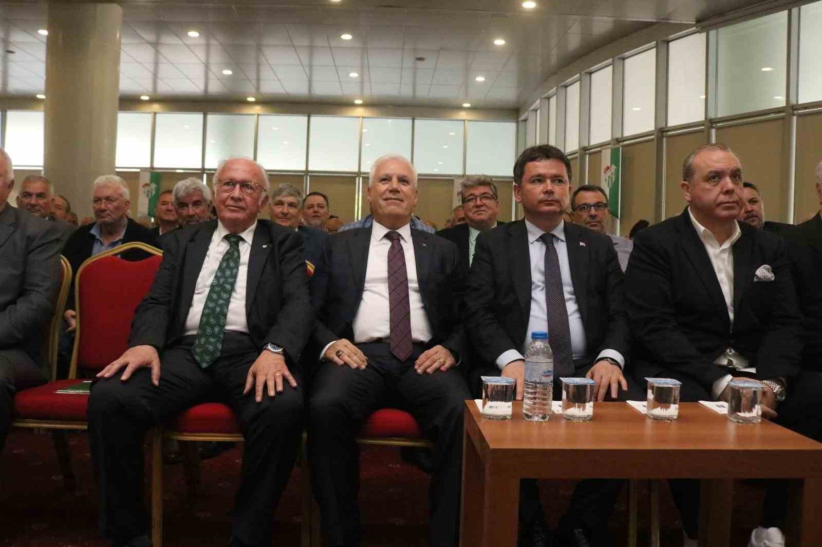 Bursa Büyükşehir Belediye Başkanı Mustafa Bozbey: “Bursaspor için sistem oluşturmalıyız”
