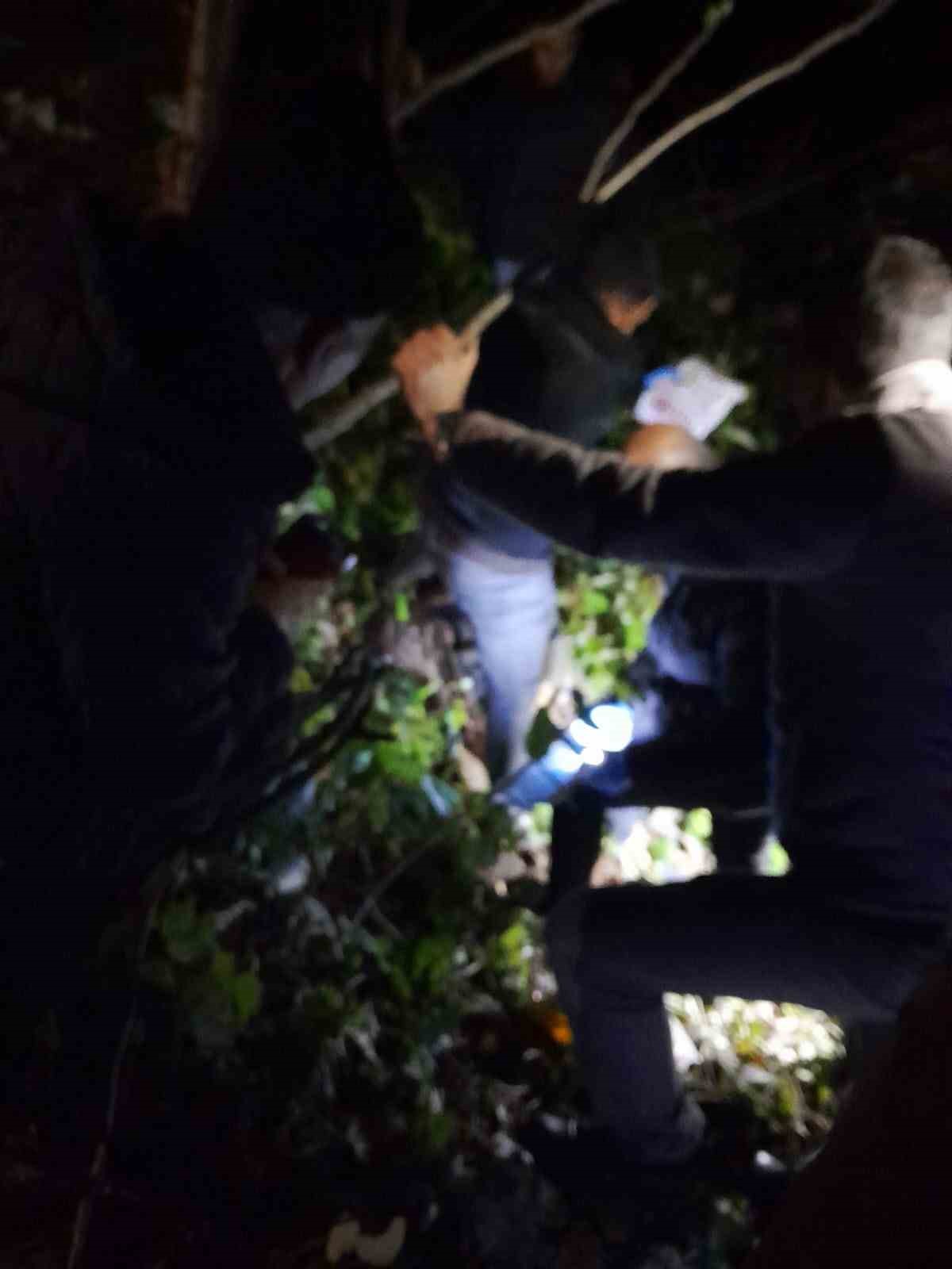 Kayıp yaşlı kadın 300 metrelik uçurumda ölü bulundu