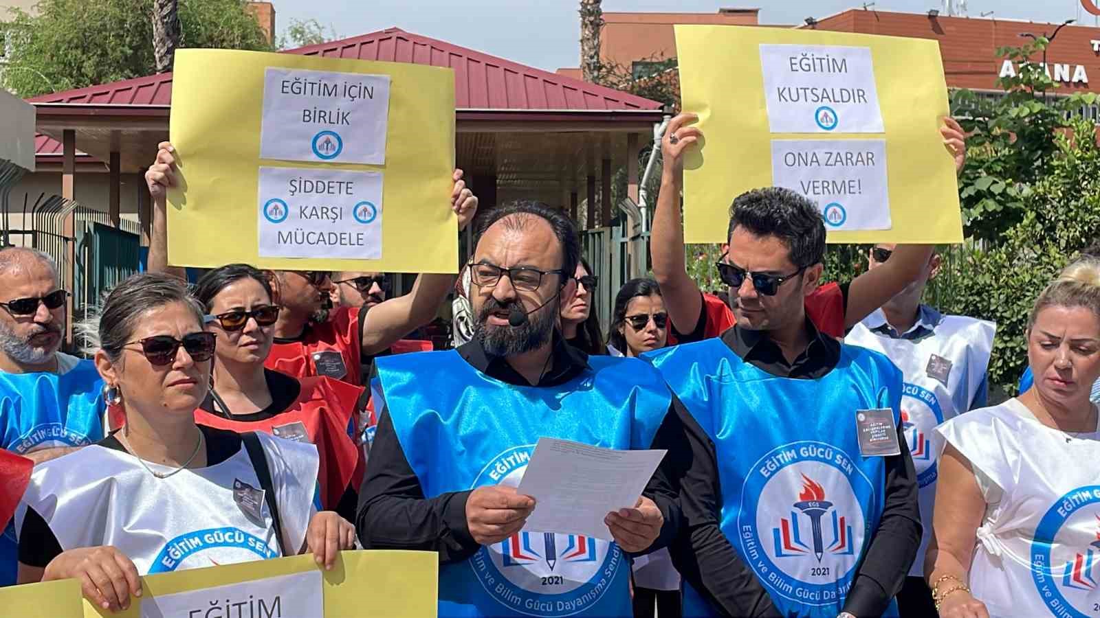 Öldürülen okul müdürü için Adana’da öğretmenler yarın iş bırakacak
