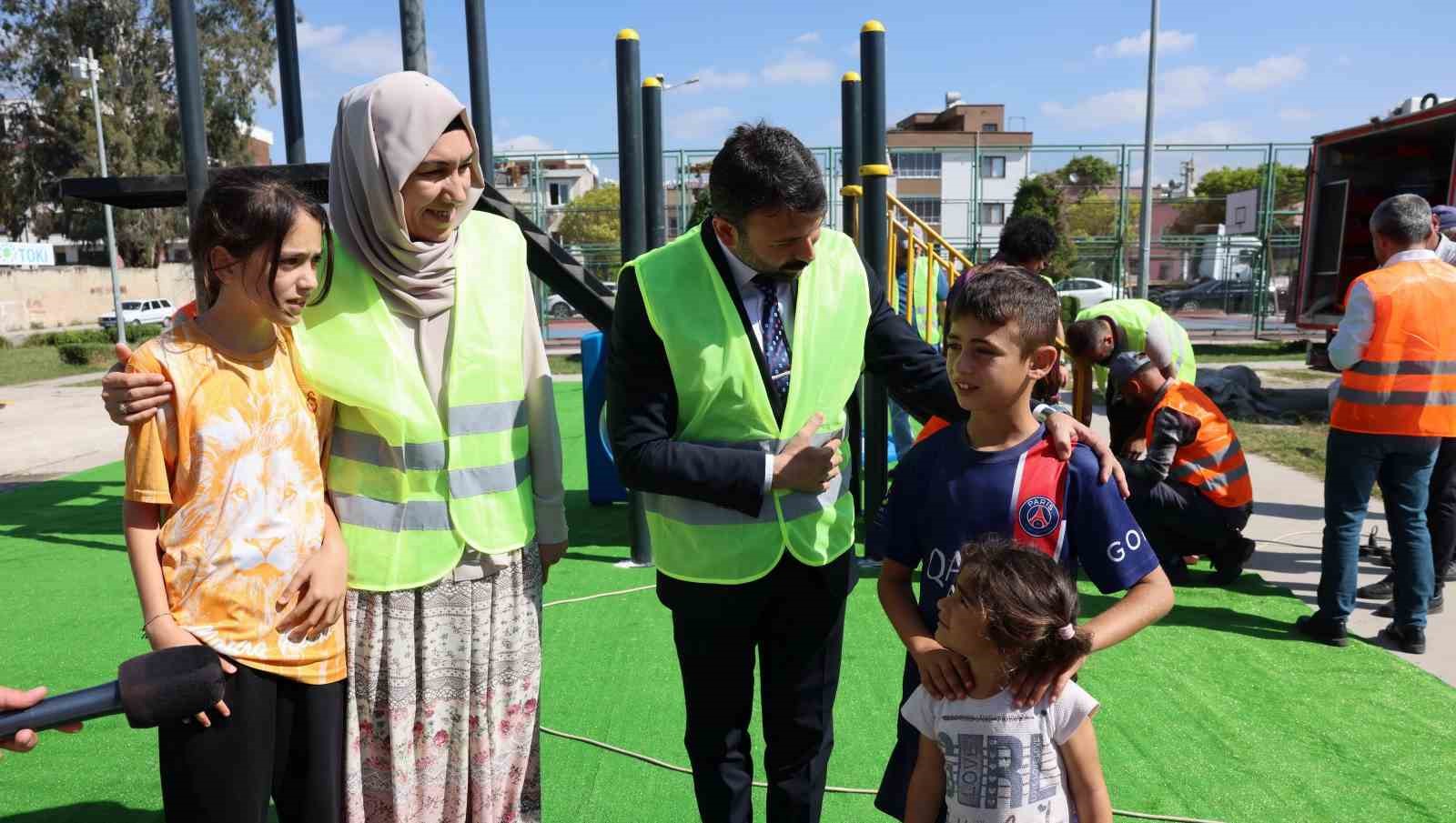 Akdeniz’de parklar yenileniyor
