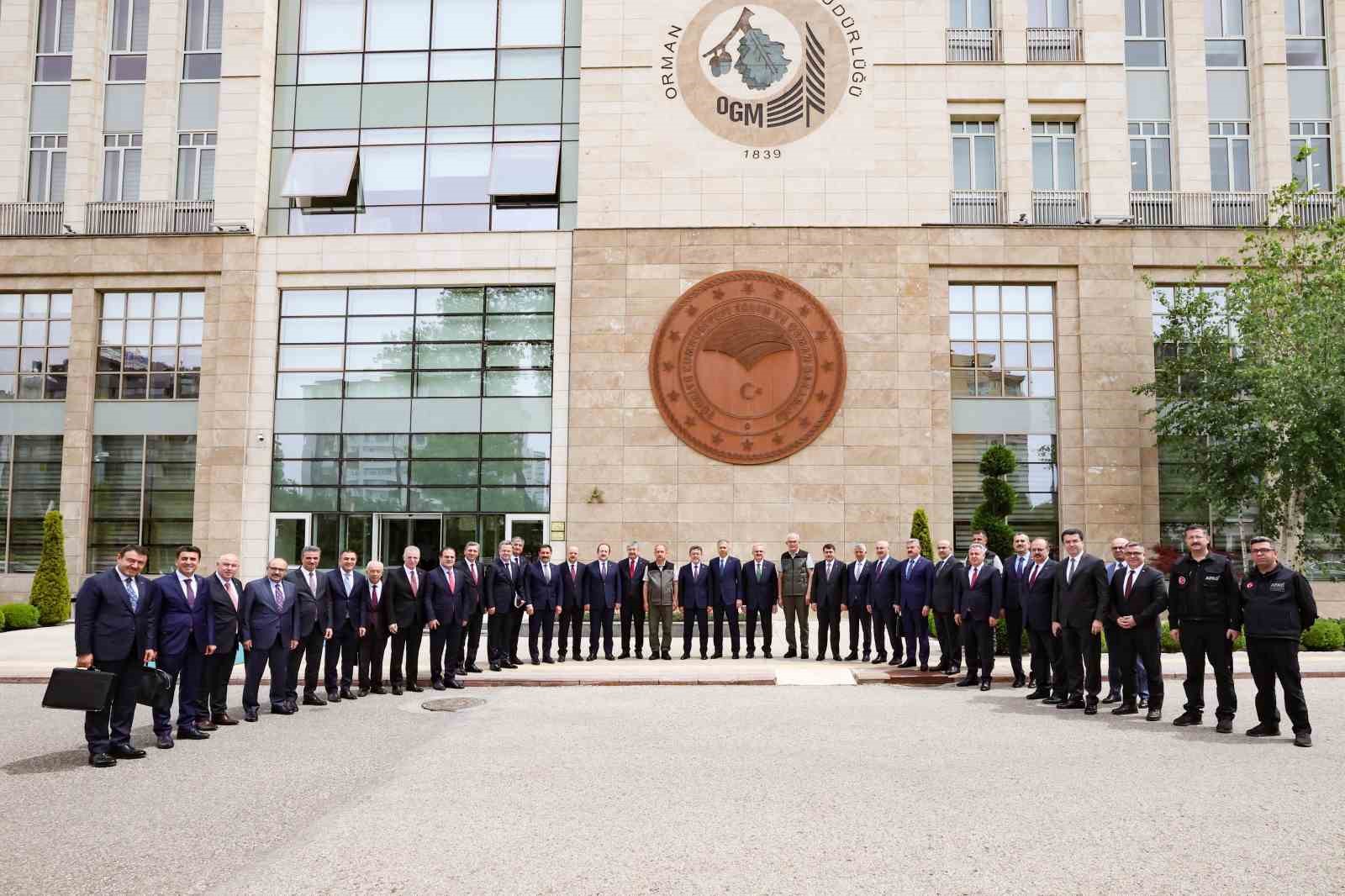 Ankara’dan Antalya’ya yangın tatbikatı
