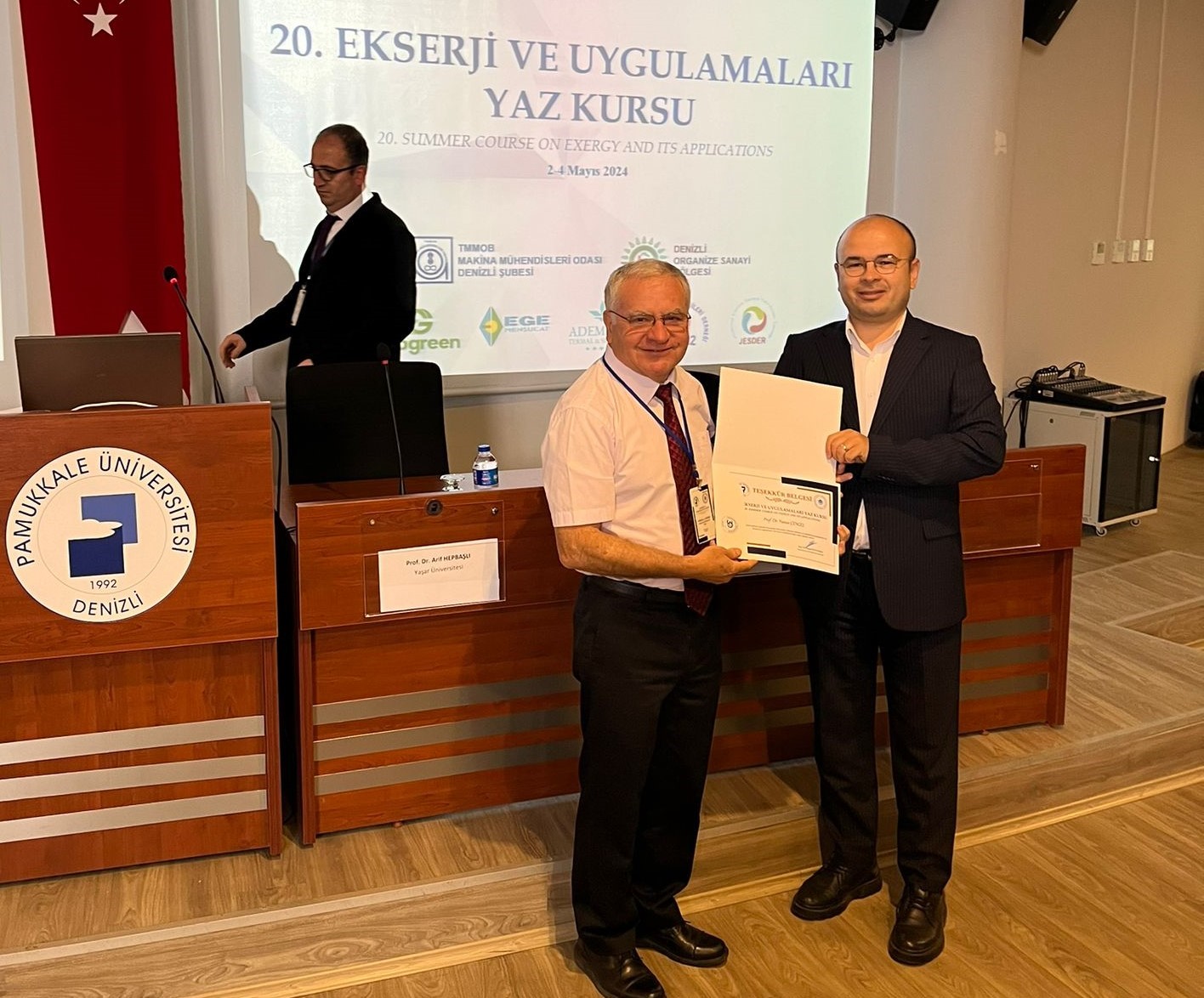 20. Ekserji ve Uygulamaları Yaz Kursu Sona Erdi
