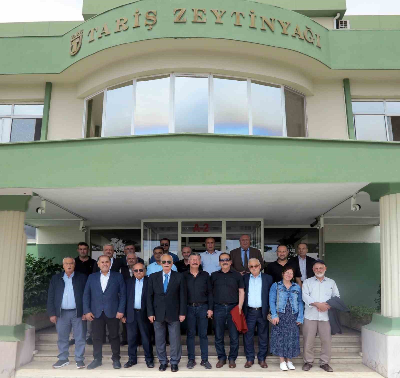 Burhaniye Tariş’den Birlik Başkanı Akova’ya vefa ziyareti
