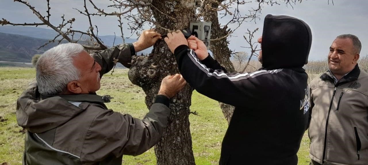 Elazığ’da fotokapanların bakımı yapıldı