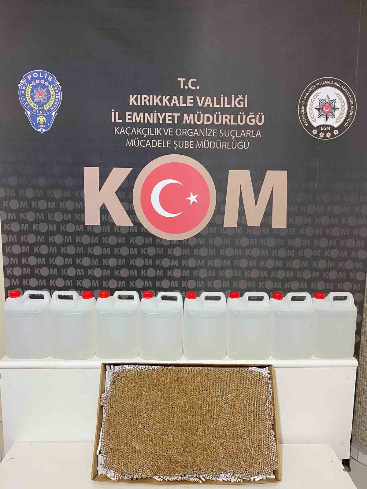 Kırıkkale’de kaçak ürün ticaret yapanlara operasyon: 4 gözaltı
